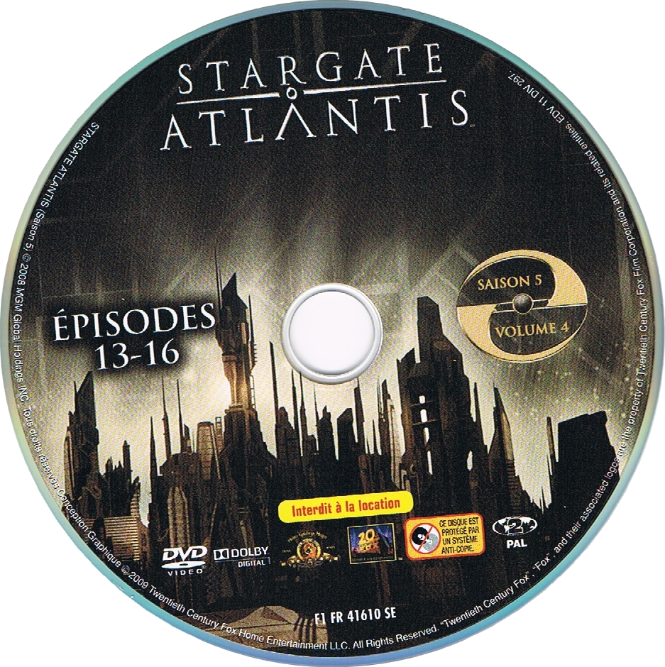 Stargate Atlantis saison 5 DISC 4