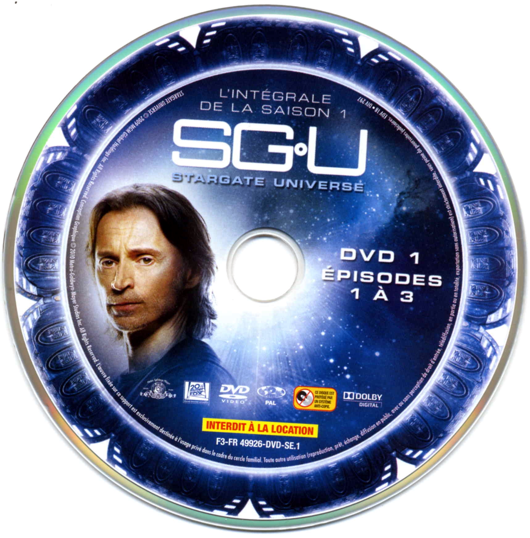 Stargate Universe Saison 1 DISC 1