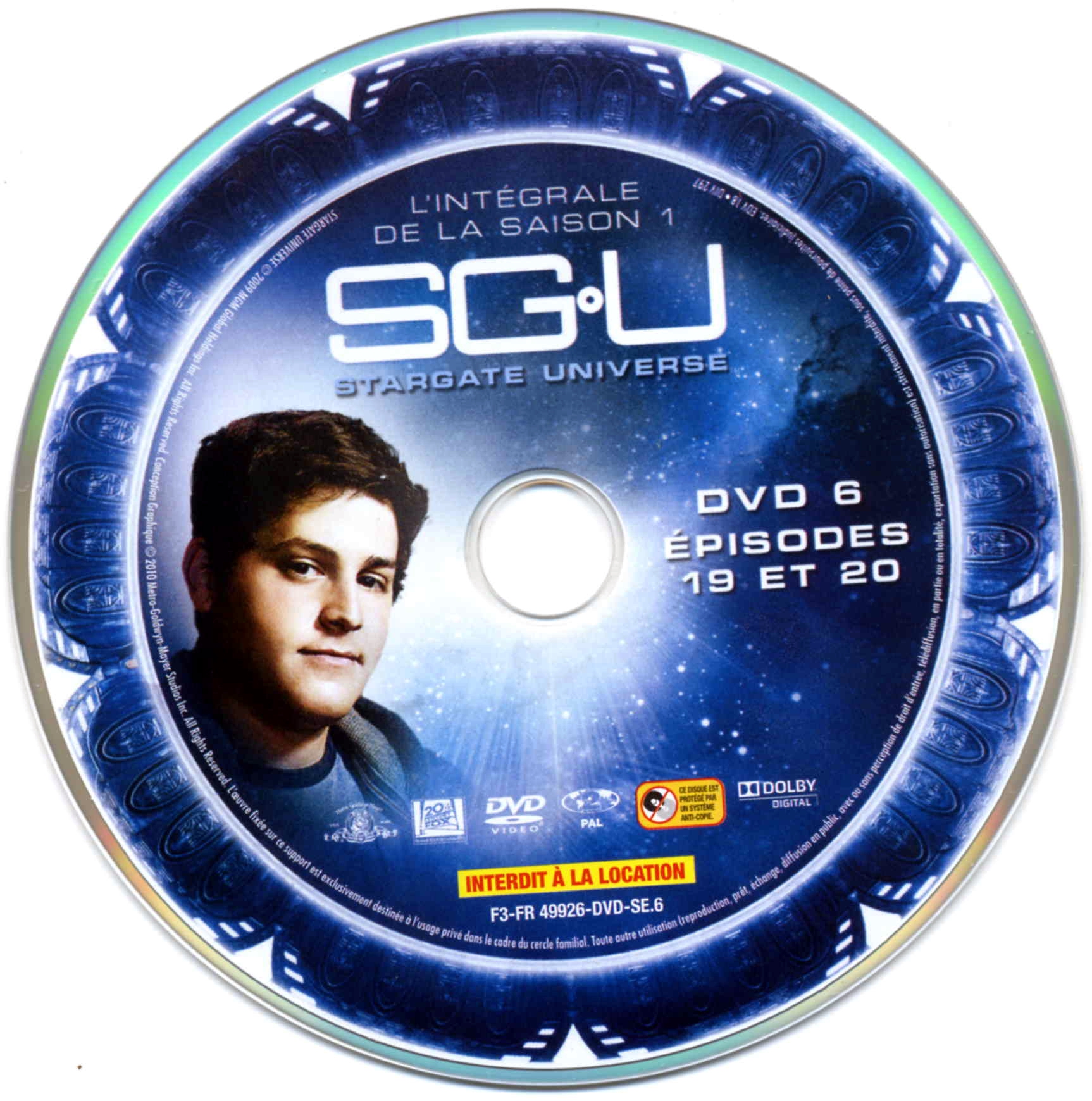 Stargate Universe Saison 1 DISC 6