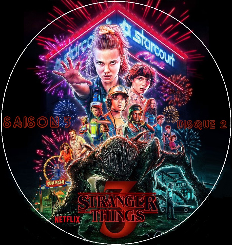 Stranger Things saison 3 DISC 2 custom