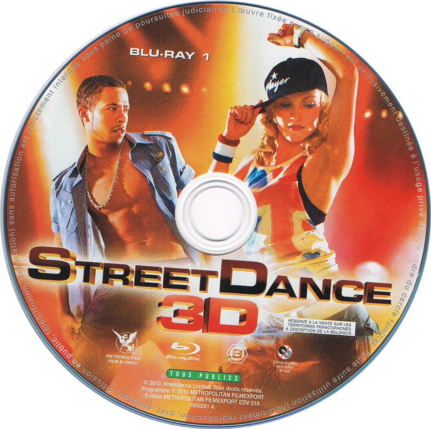 Street Dance 3D DISC 1 (BLU-RAY)