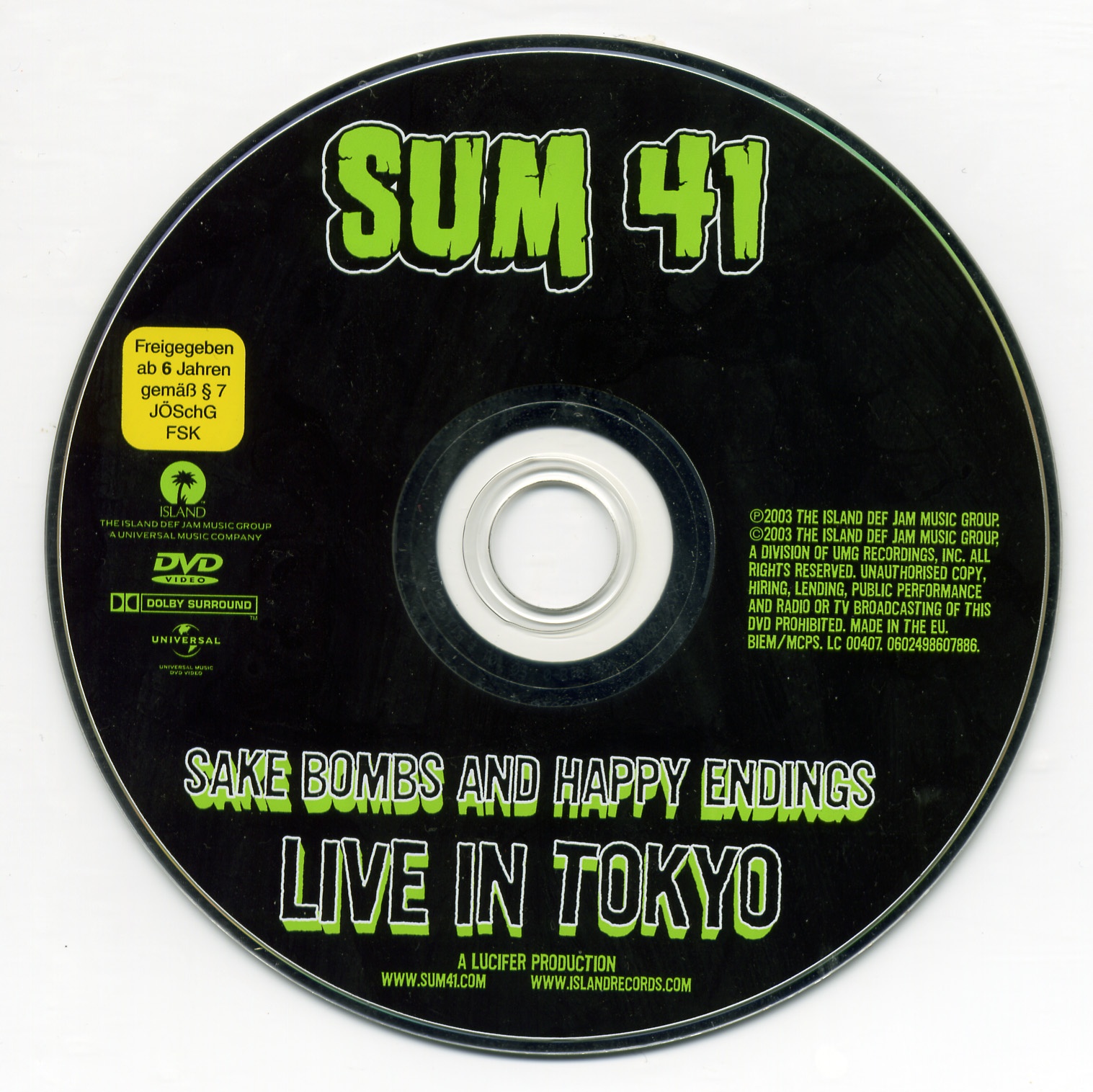 Sum 41 - Sake bombs and happy endings