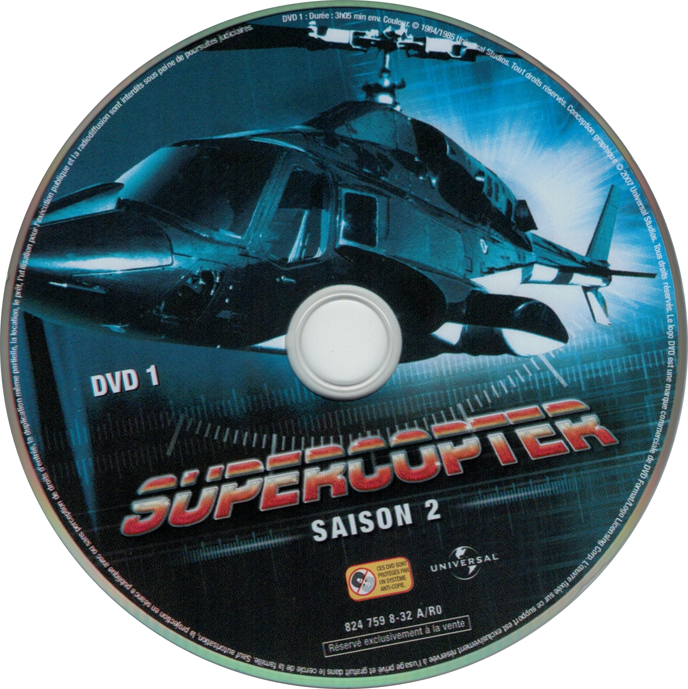 Supercopter Saison 2 DVD 1