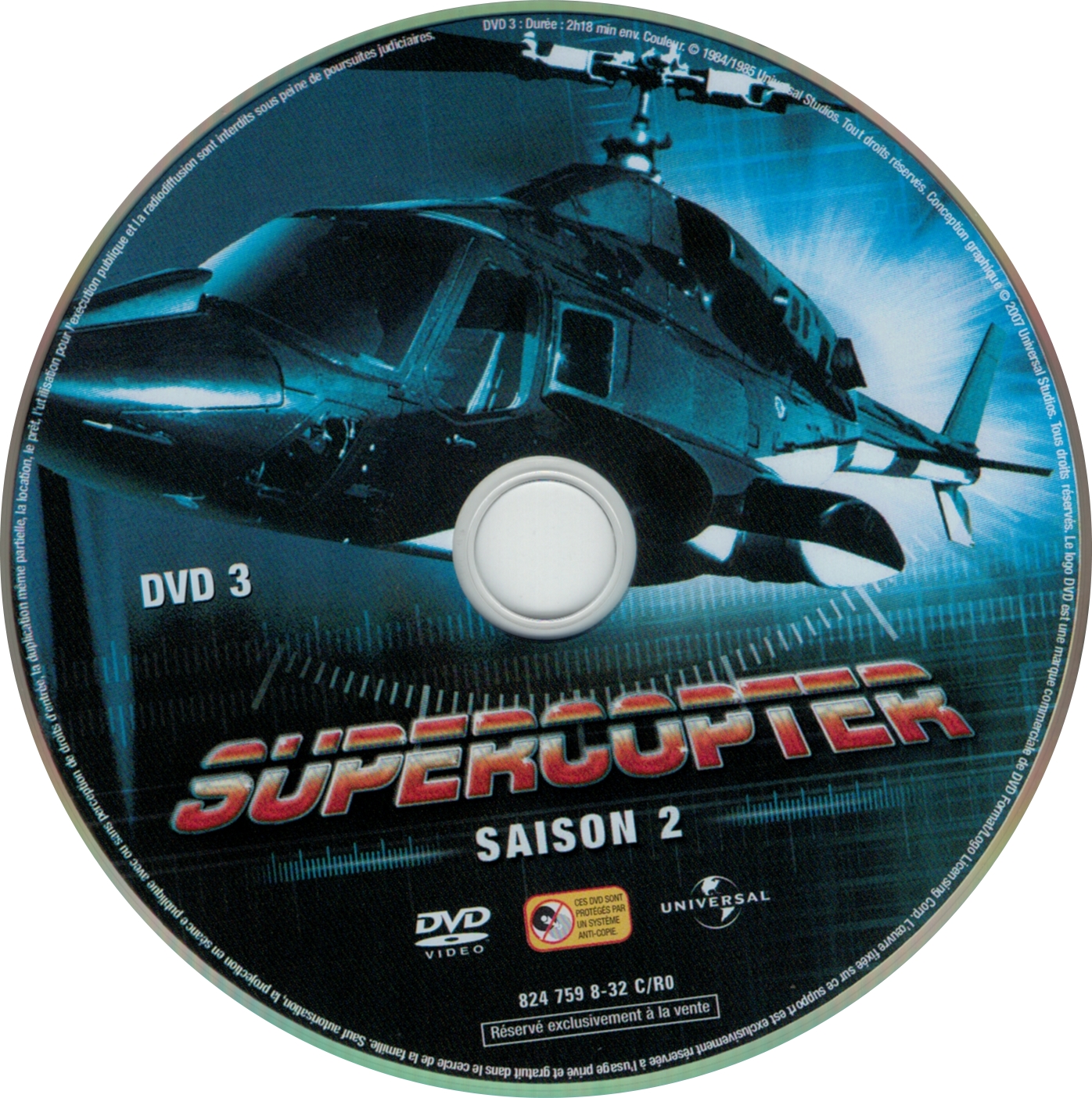 Supercopter Saison 2 DVD 3