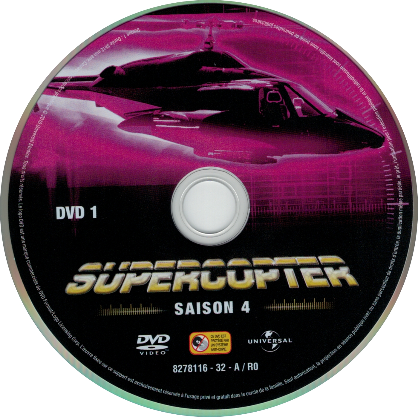 Supercopter Saison 4 DVD 1