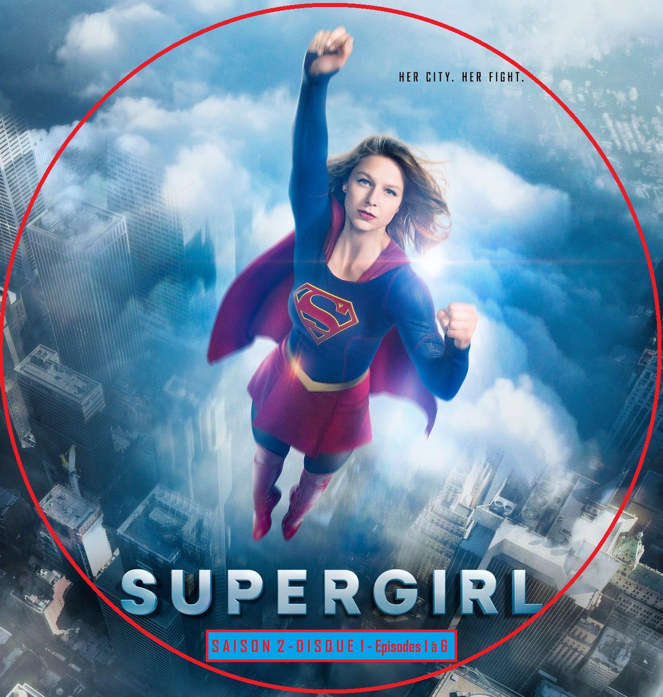 Supergirl saison 2 DISC 1 custom