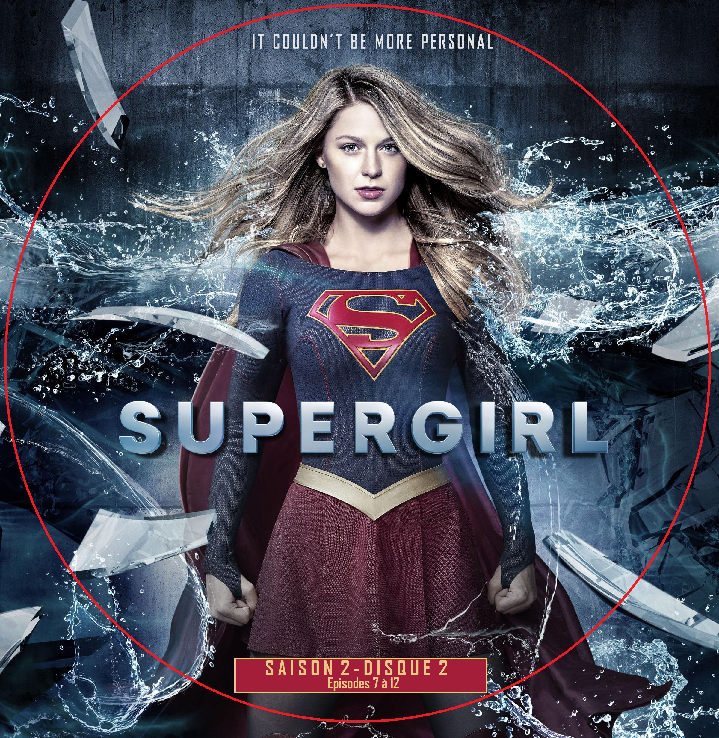 Supergirl saison 2 DISC 2 custom 