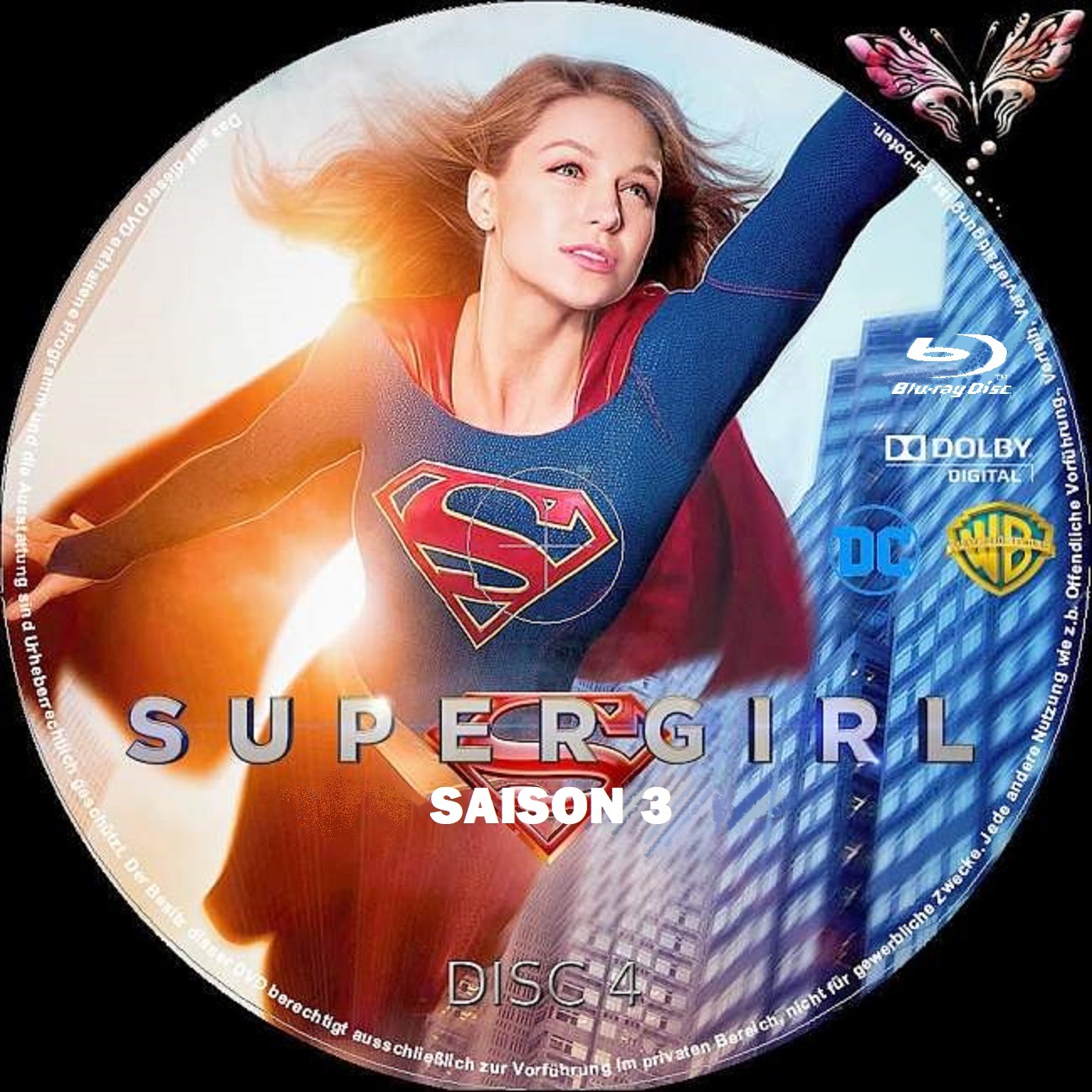 Supergirl saison 3 custom (BLU-RAY) DISC 4