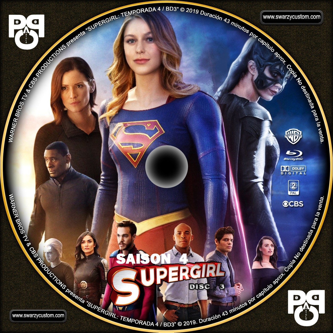 Supergirl saison 4 custom (BLU-RAY) DISC 3