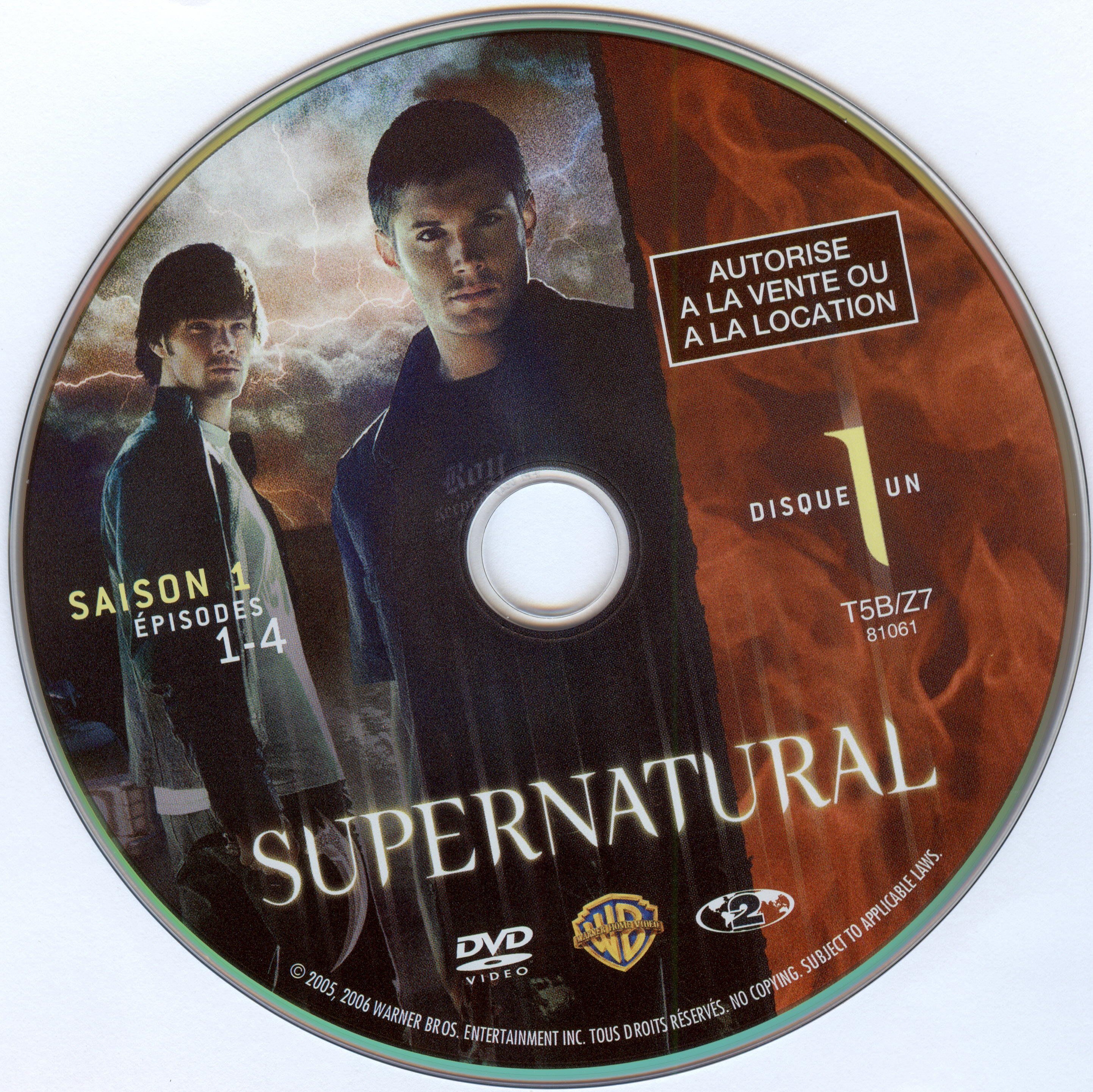 Supernatural Saison 1 DISC 1