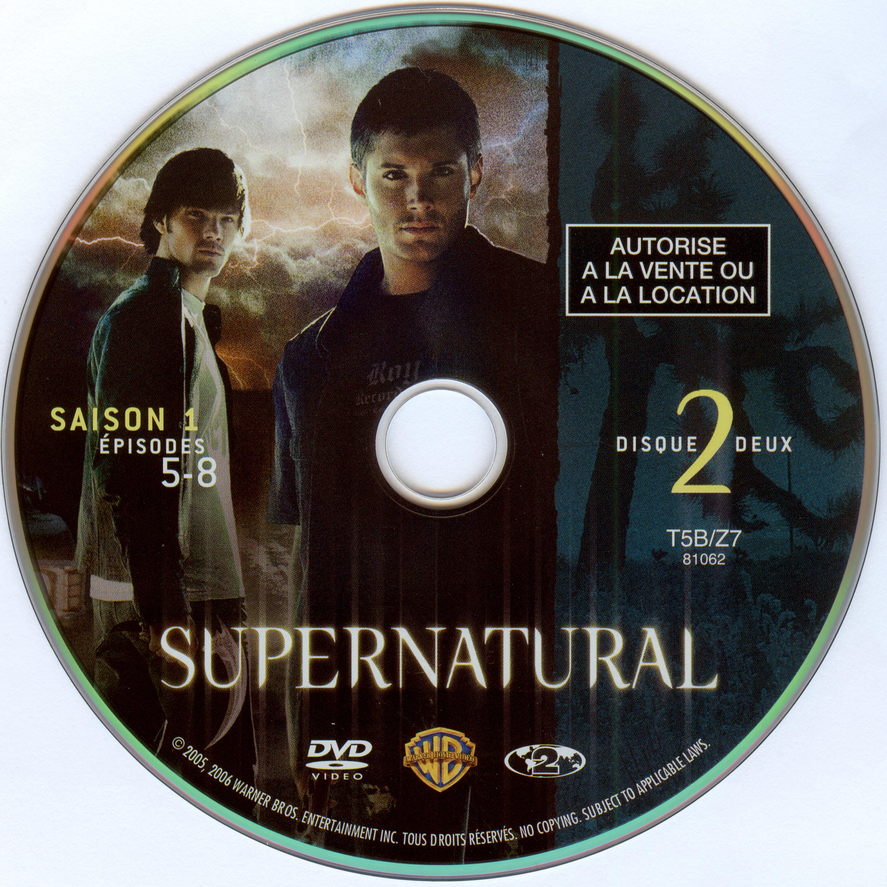 Supernatural Saison 1 DISC 2