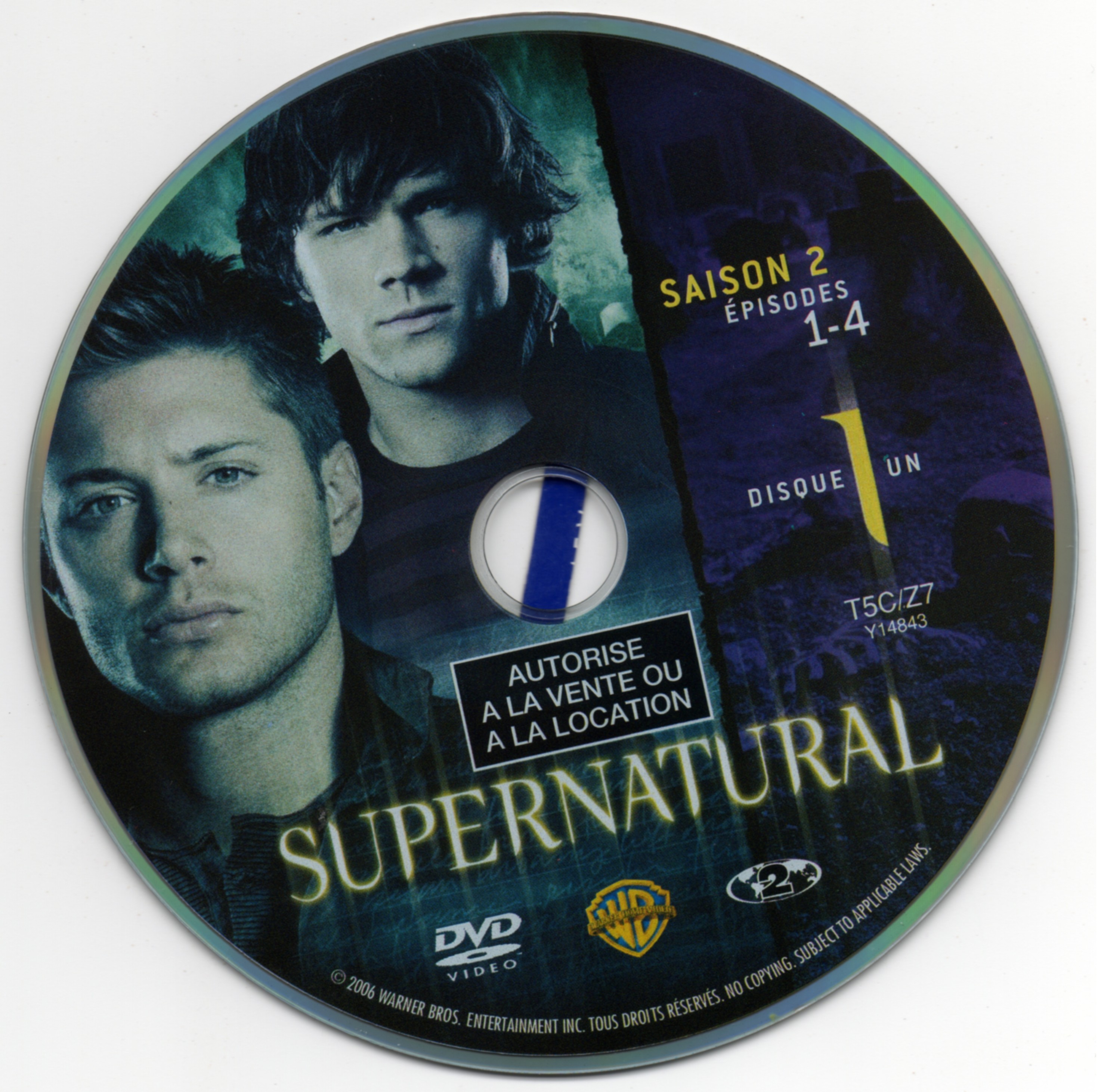 Supernatural Saison 2 DISC 1