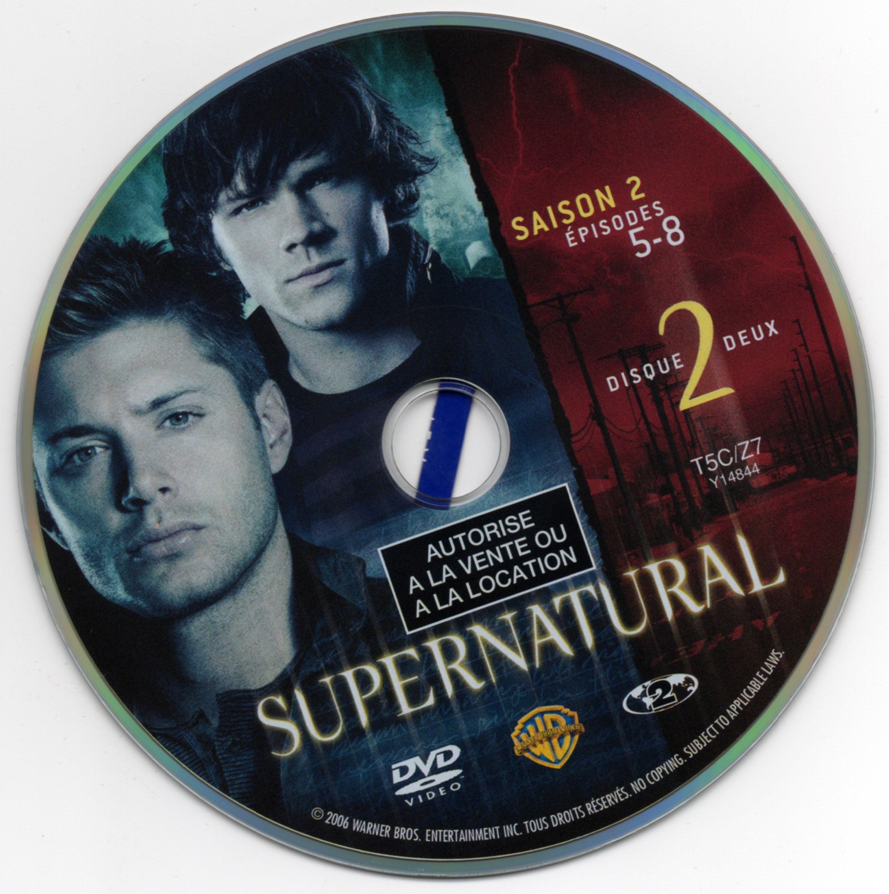 Supernatural Saison 2 DISC 2