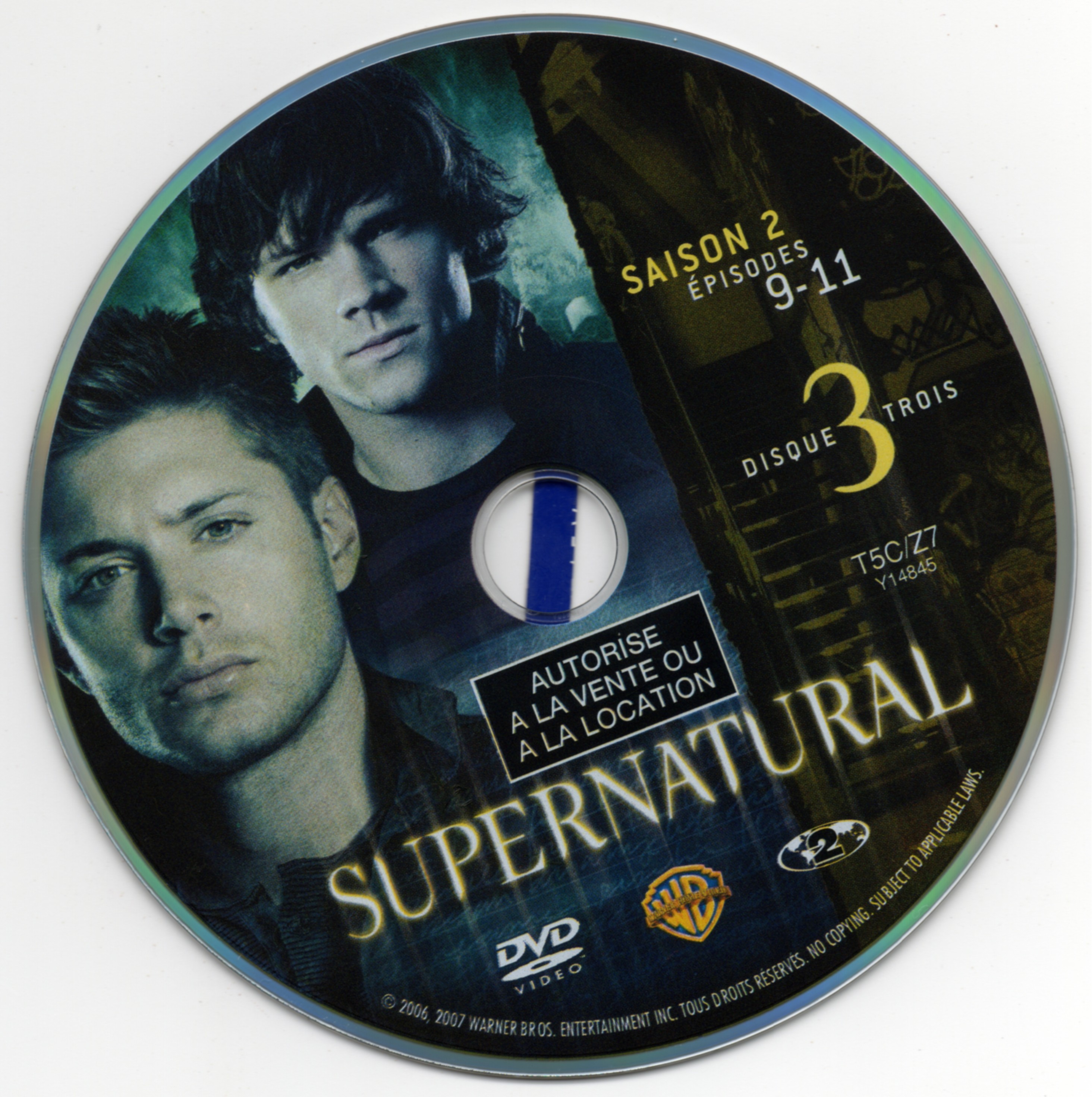 Supernatural Saison 2 DISC 3