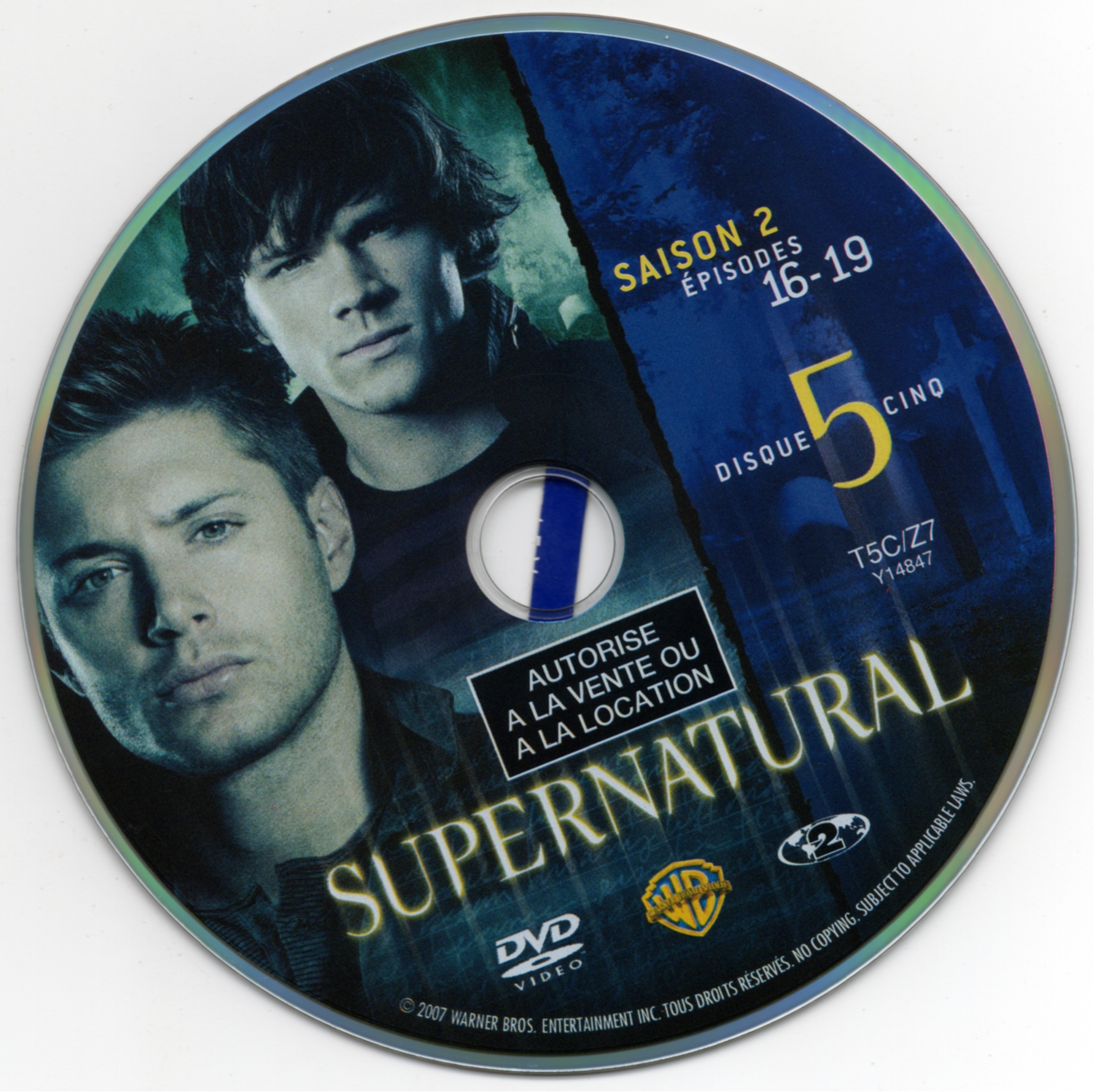 Supernatural Saison 2 DISC 5
