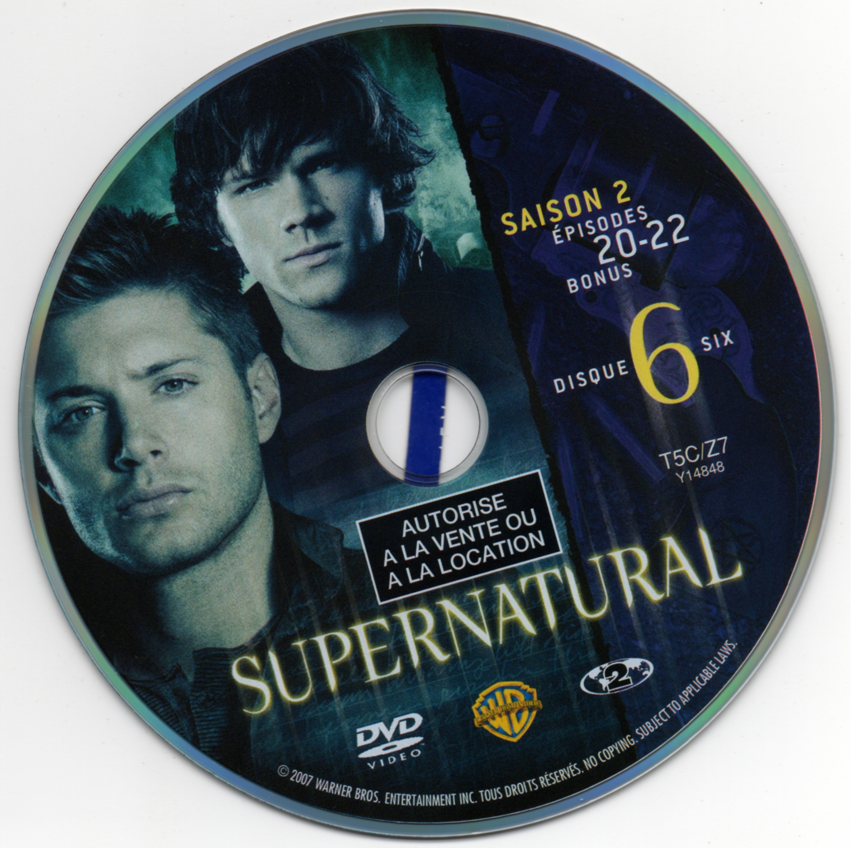 Supernatural Saison 2 DISC 6