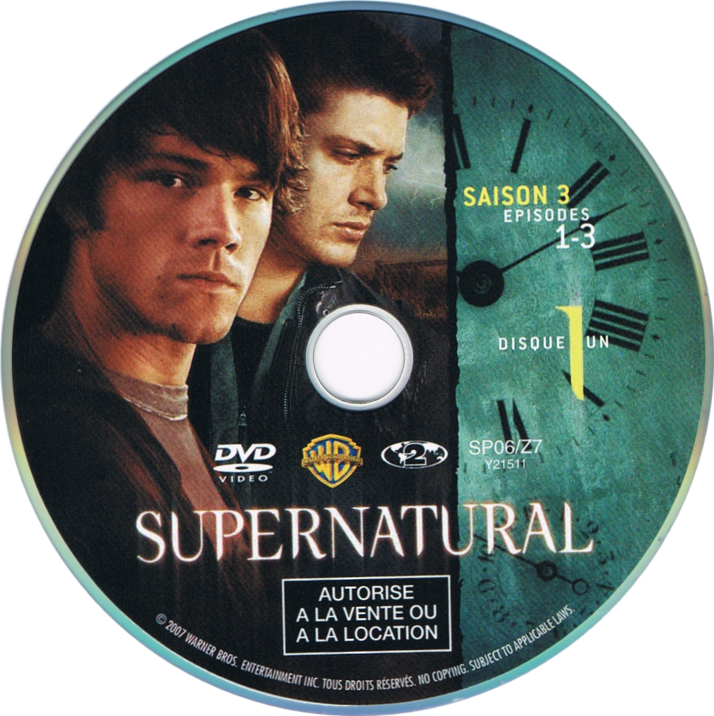 Supernatural Saison 3 DISC 1