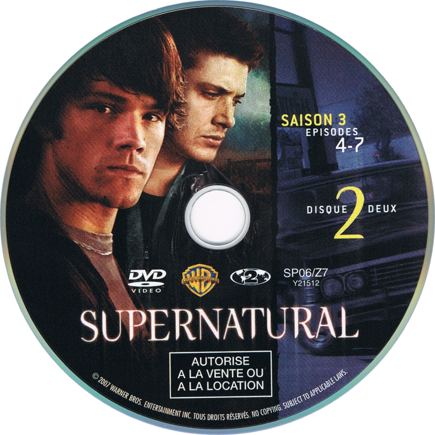 Supernatural Saison 3 DISC 2