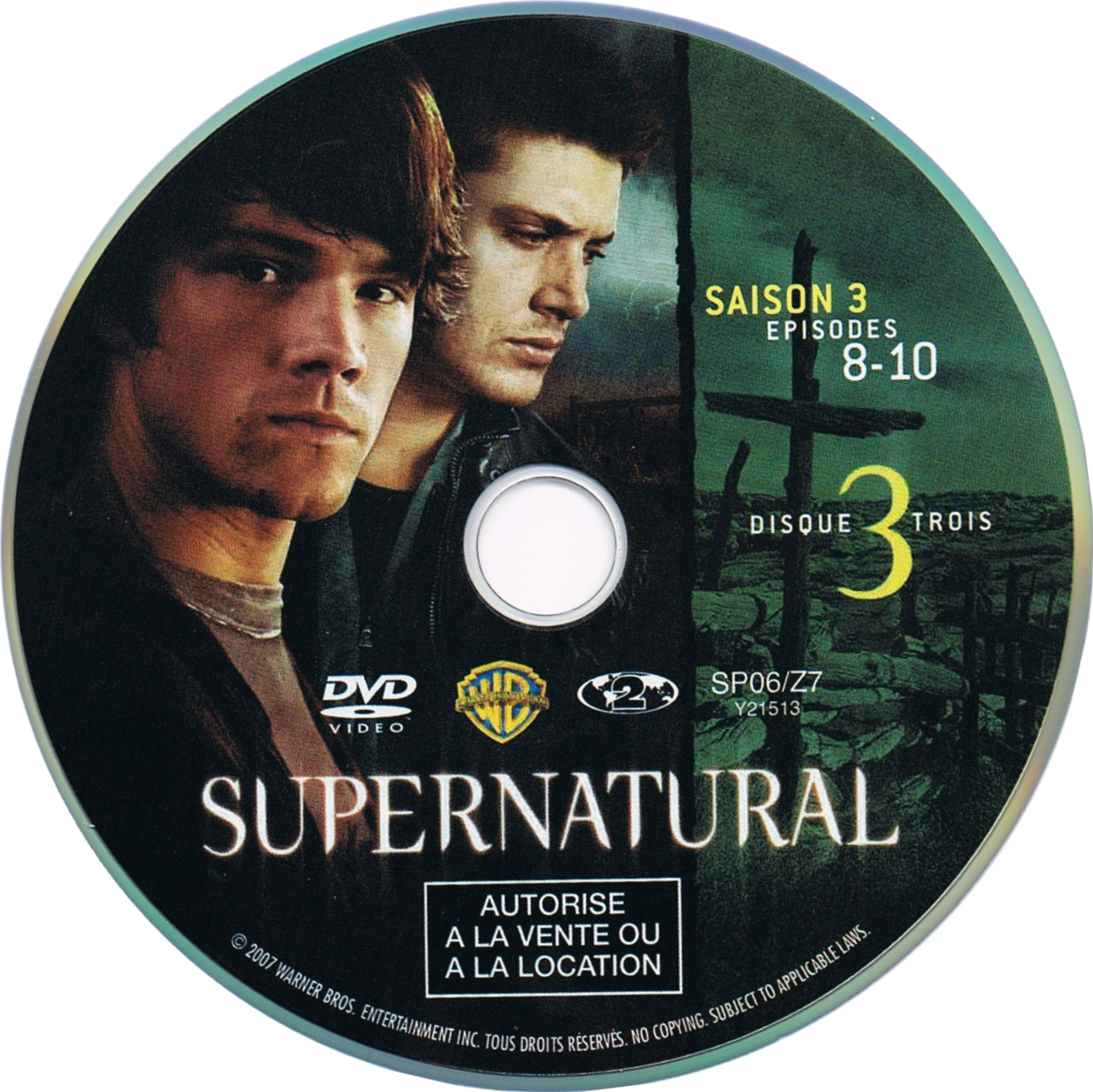 Supernatural Saison 3 DISC 3