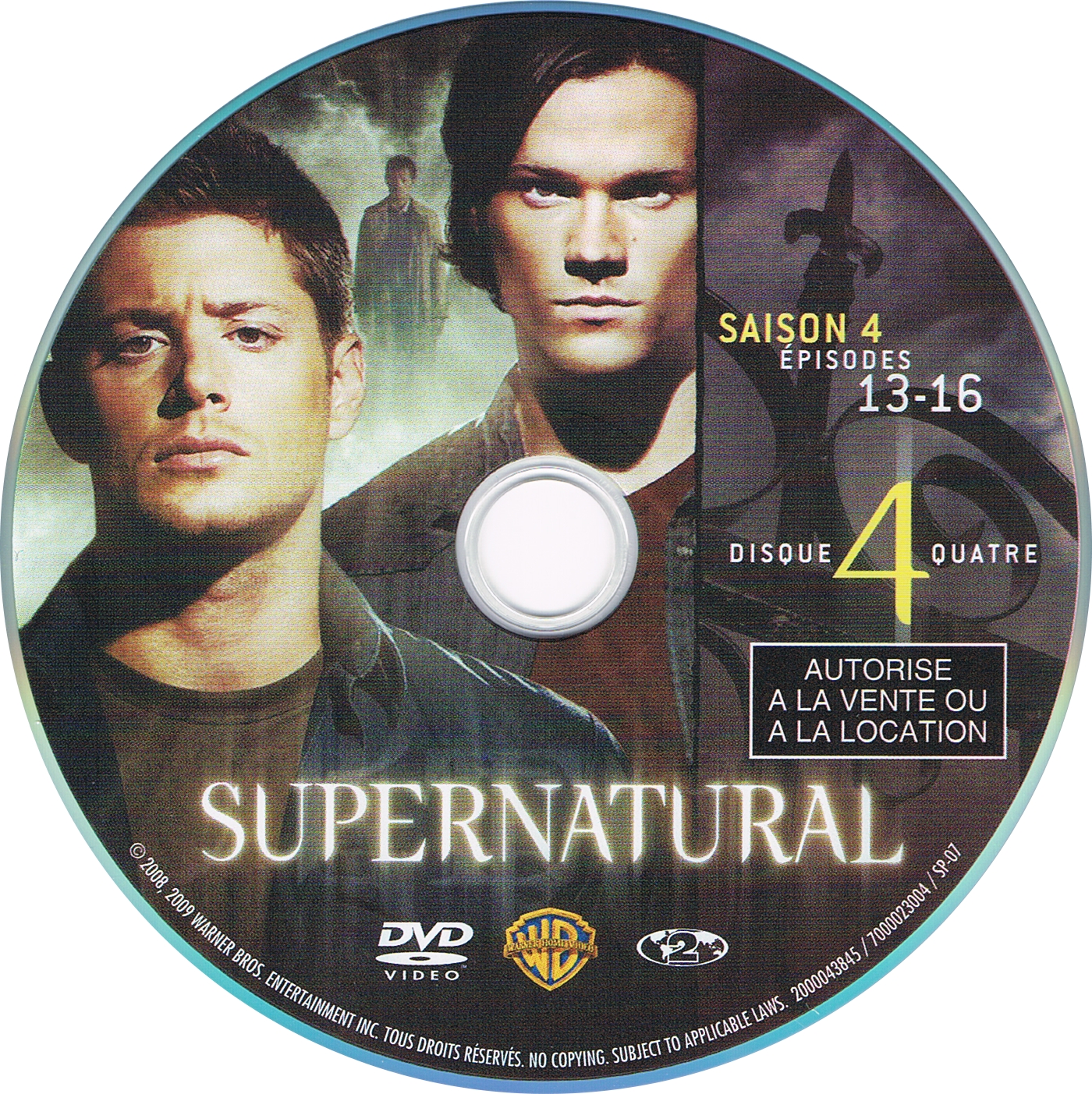 Supernatural Saison 4 DISC 4