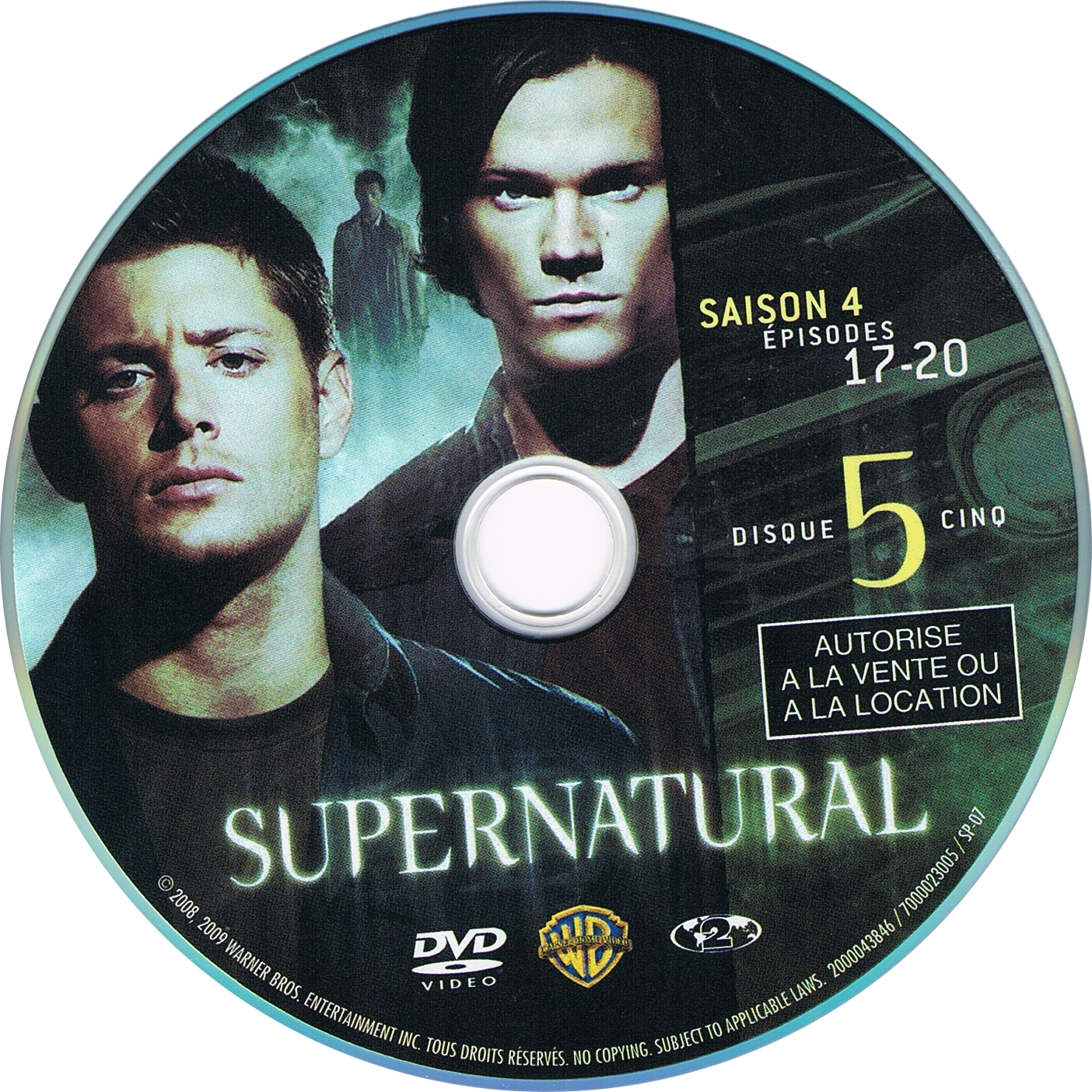 Supernatural Saison 4 DISC 5