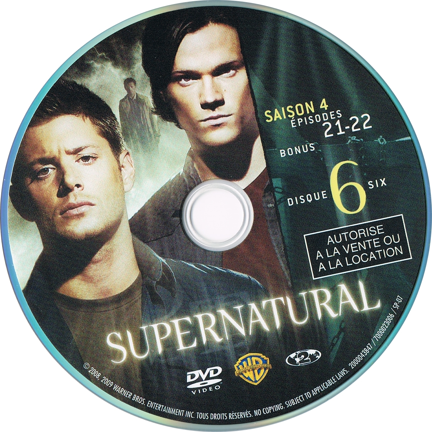 Supernatural Saison 4 DISC 6