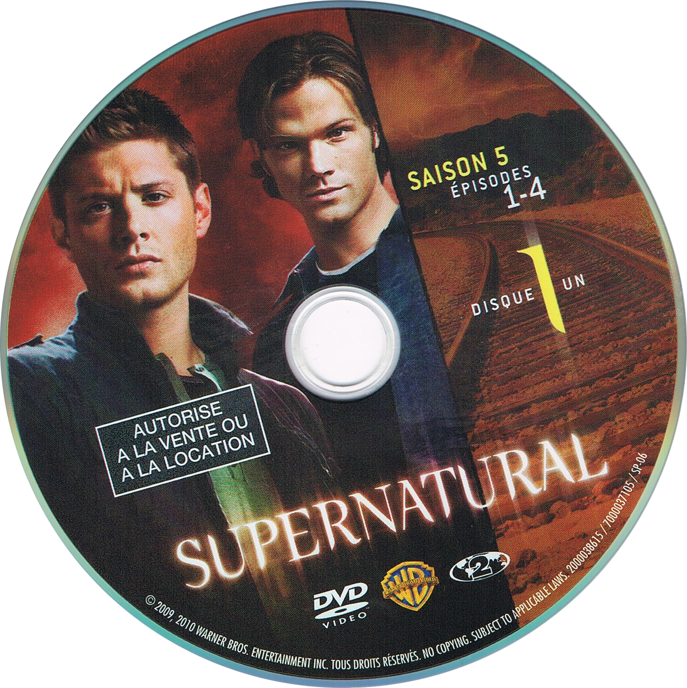 Supernatural Saison 5 DISC 1
