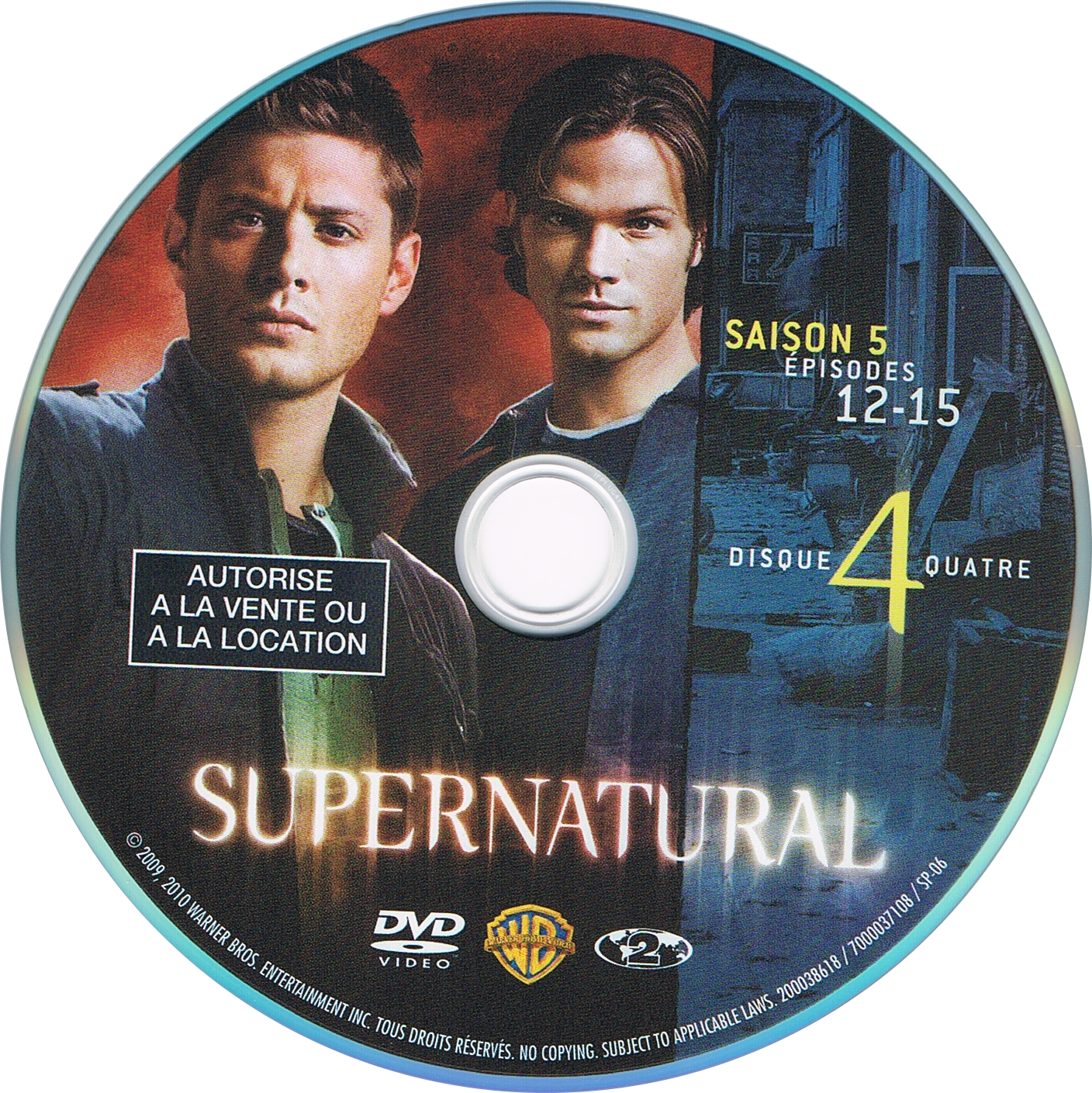 Supernatural Saison 5 DISC 4
