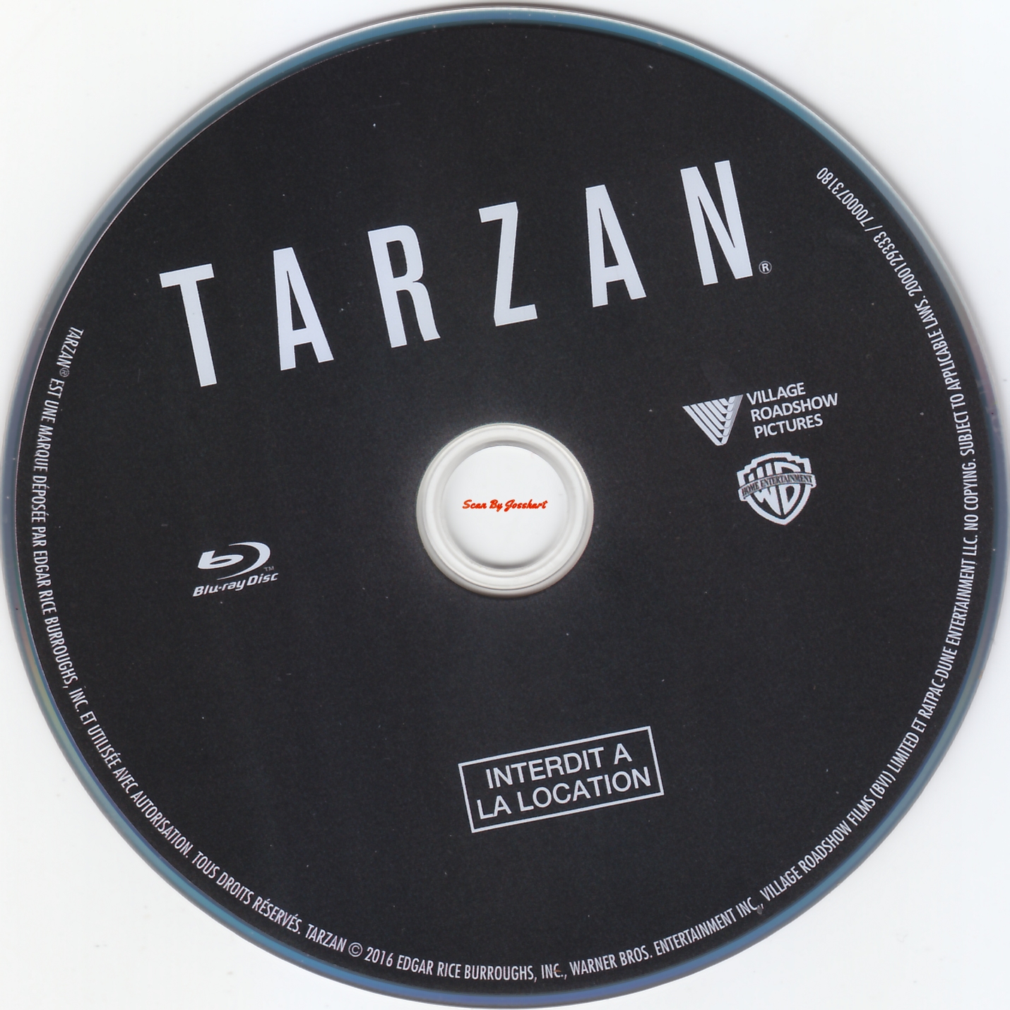Tarzan (2016) (BLU-RAY)