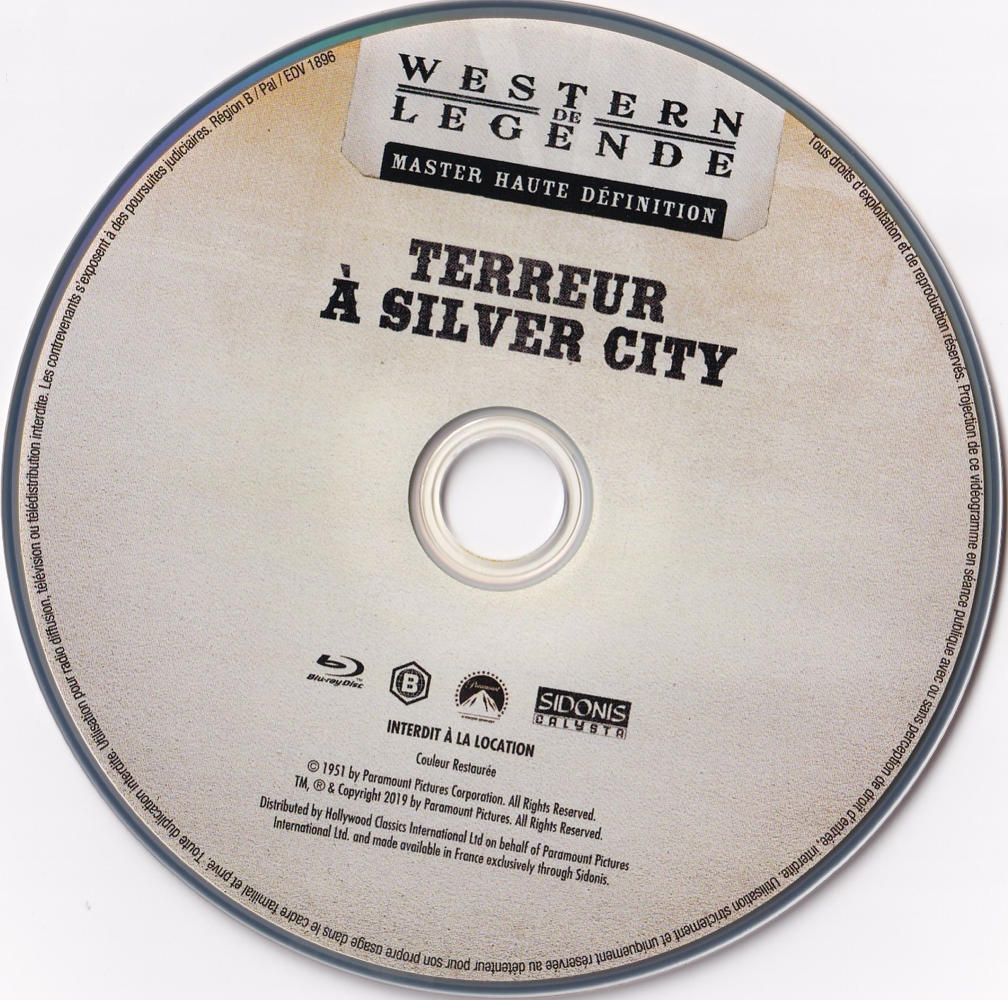 Terreur  Silver City (BLU-RAY)