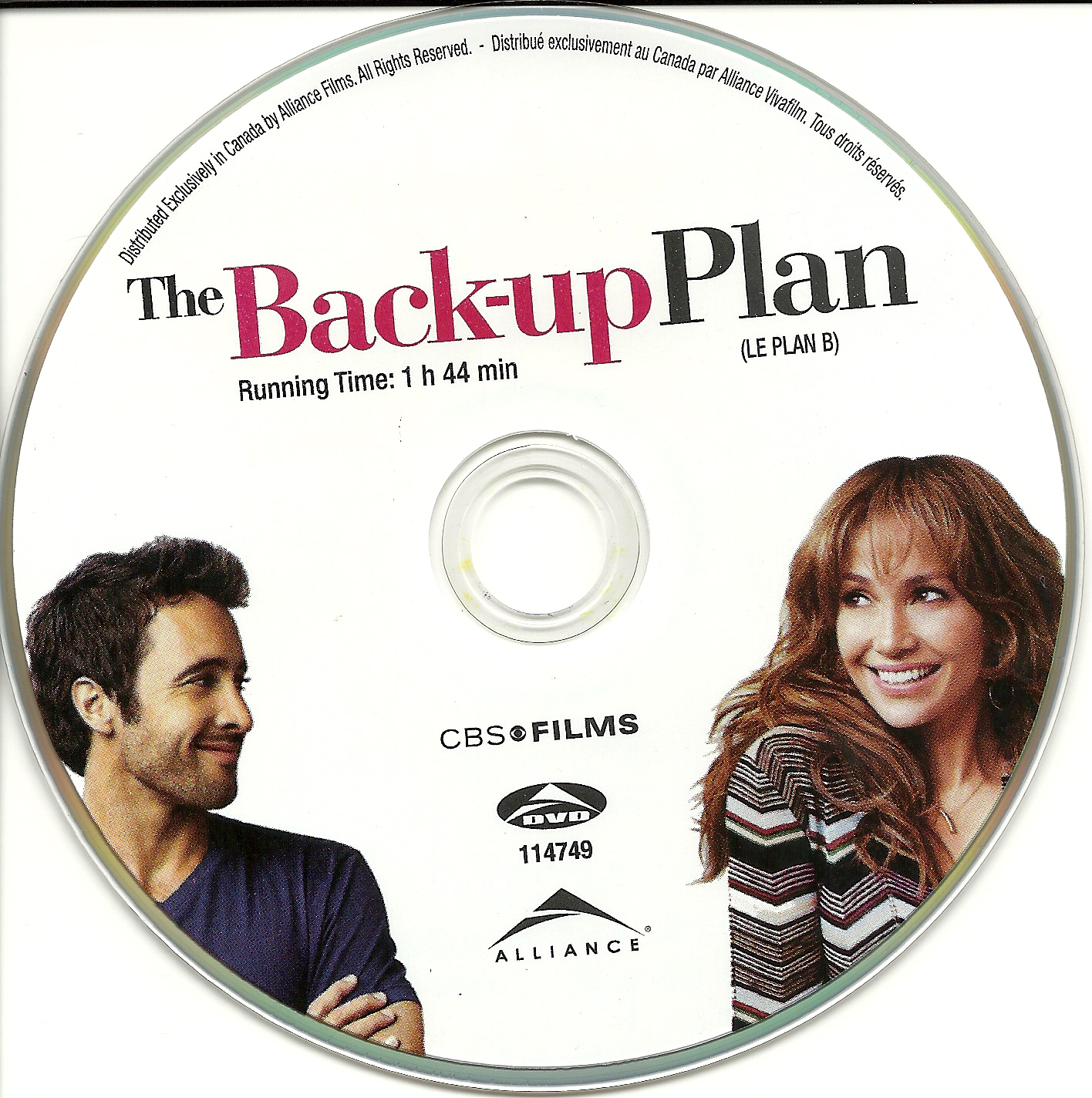 The Back-Up Plan - Le plan B (Canadienne)