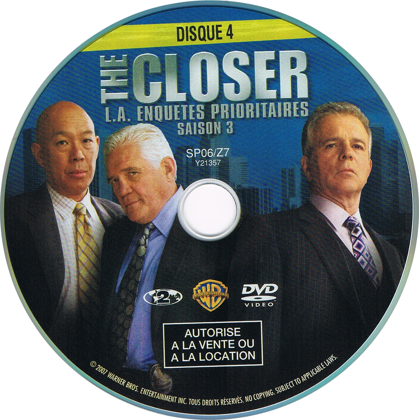 The Closer Saison 3 DISC 4