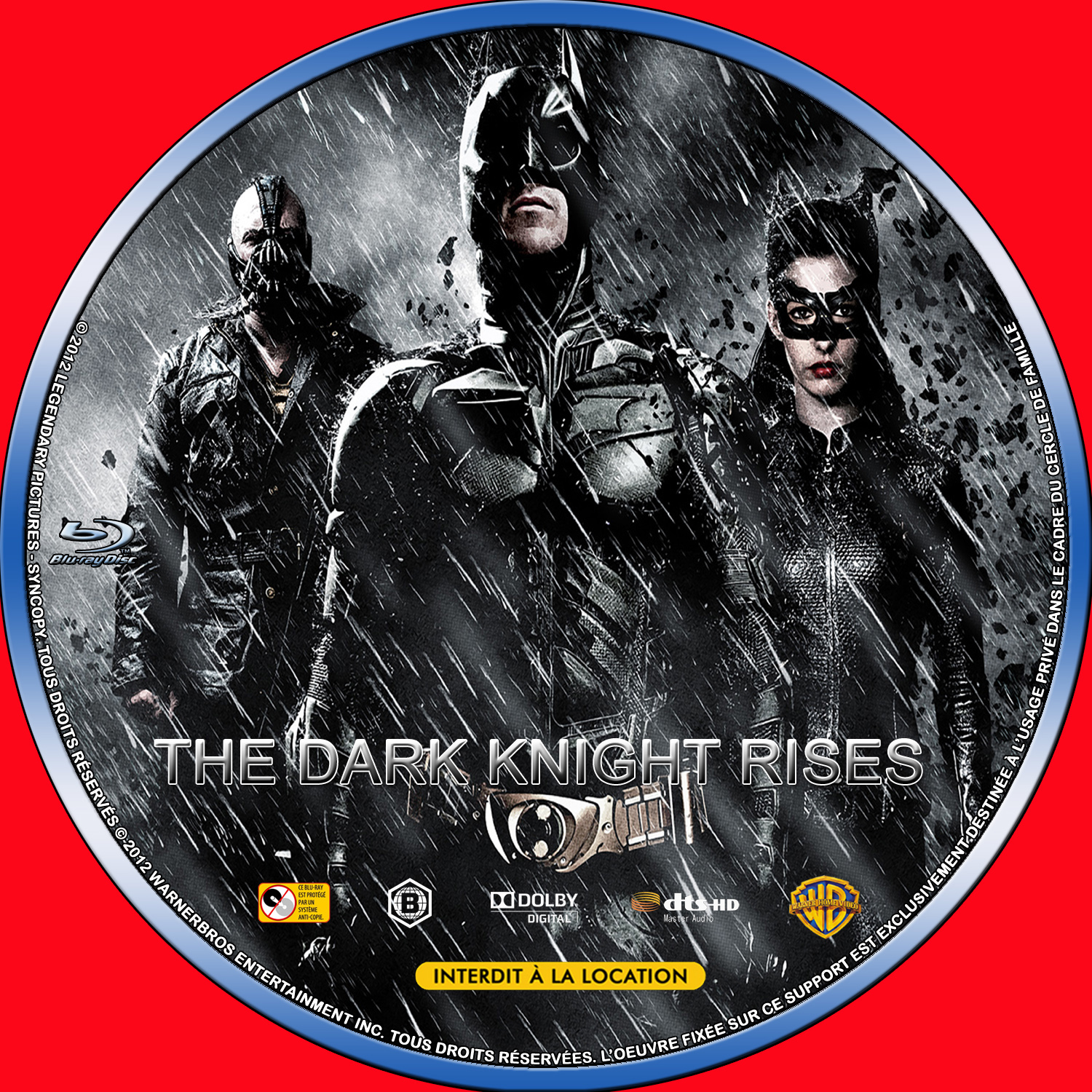 The Dark Knight Rises custom (BLU-RAY)