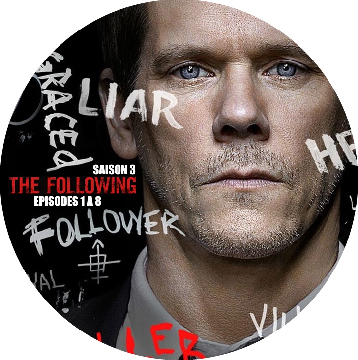 The Following Saison 3 DISC 1 custom