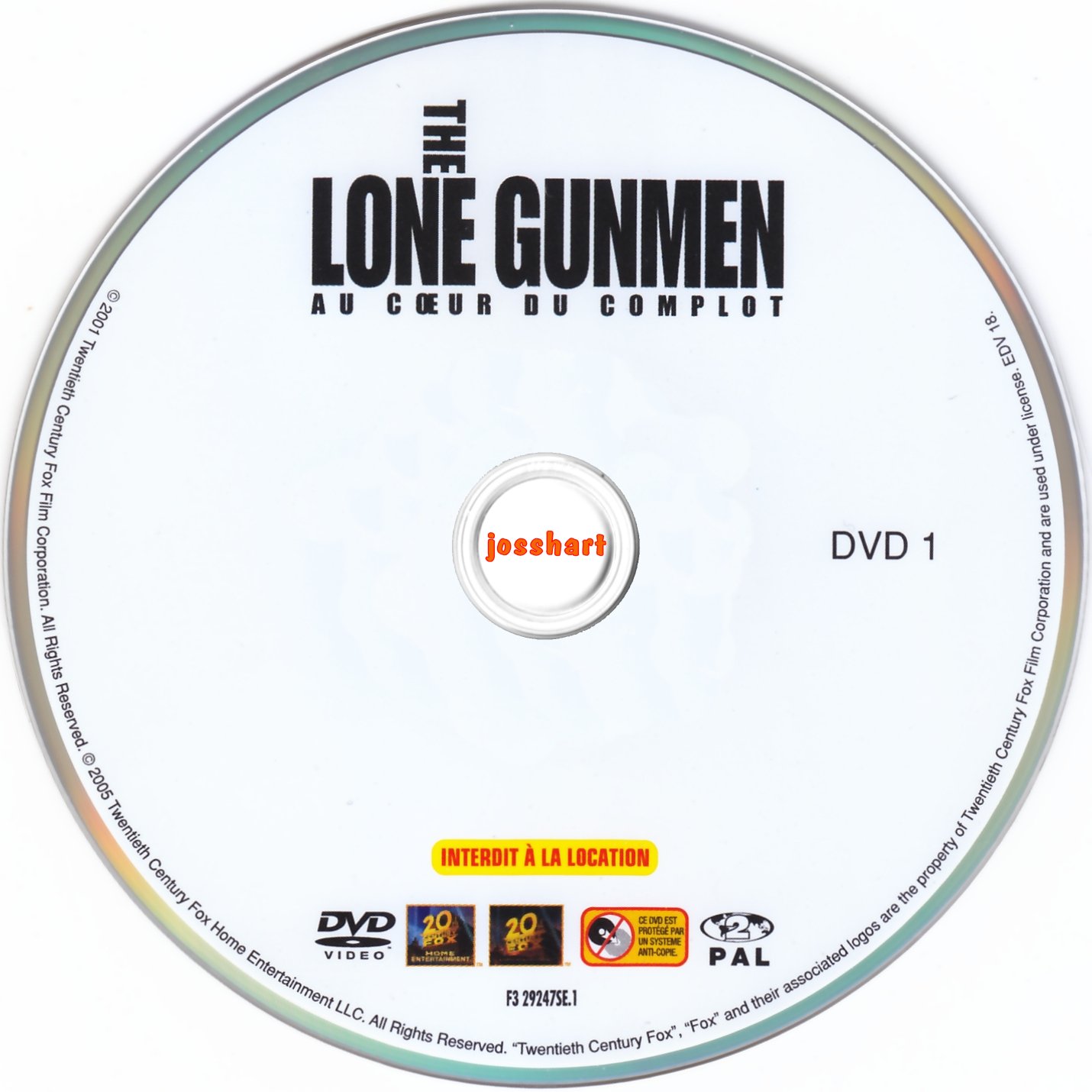 The Lone Gunmen DISC 1