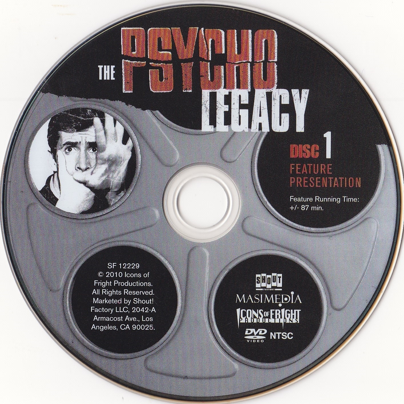 The Psycho Legacy DVD 1 Zone 1