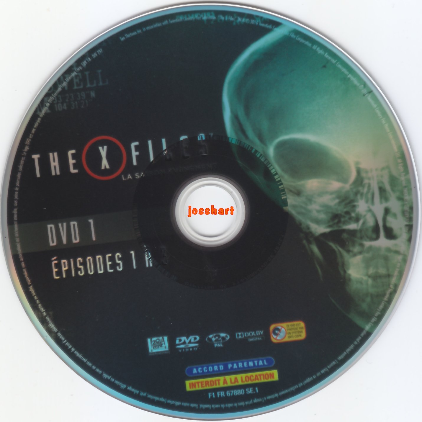 The X Files Saison 10 DVD 1 v2