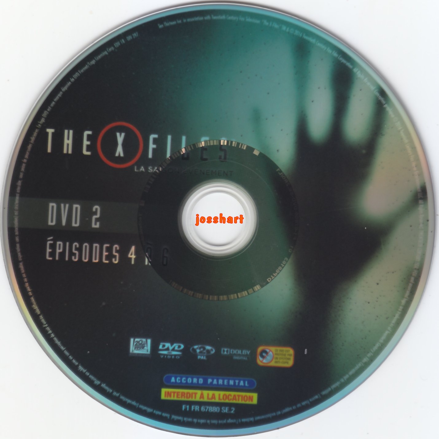 The X Files Saison 10 DVD 2 v2