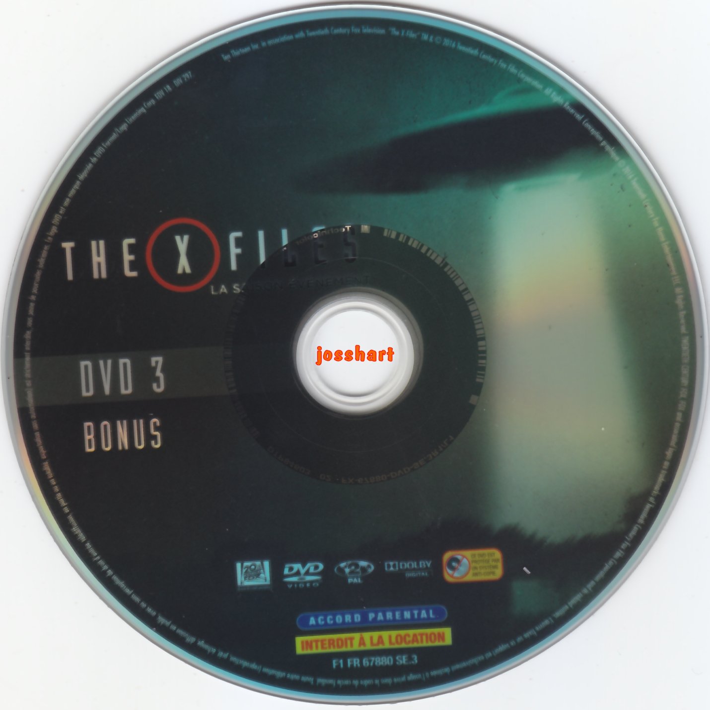 The X Files Saison 10 DVD 3 v2