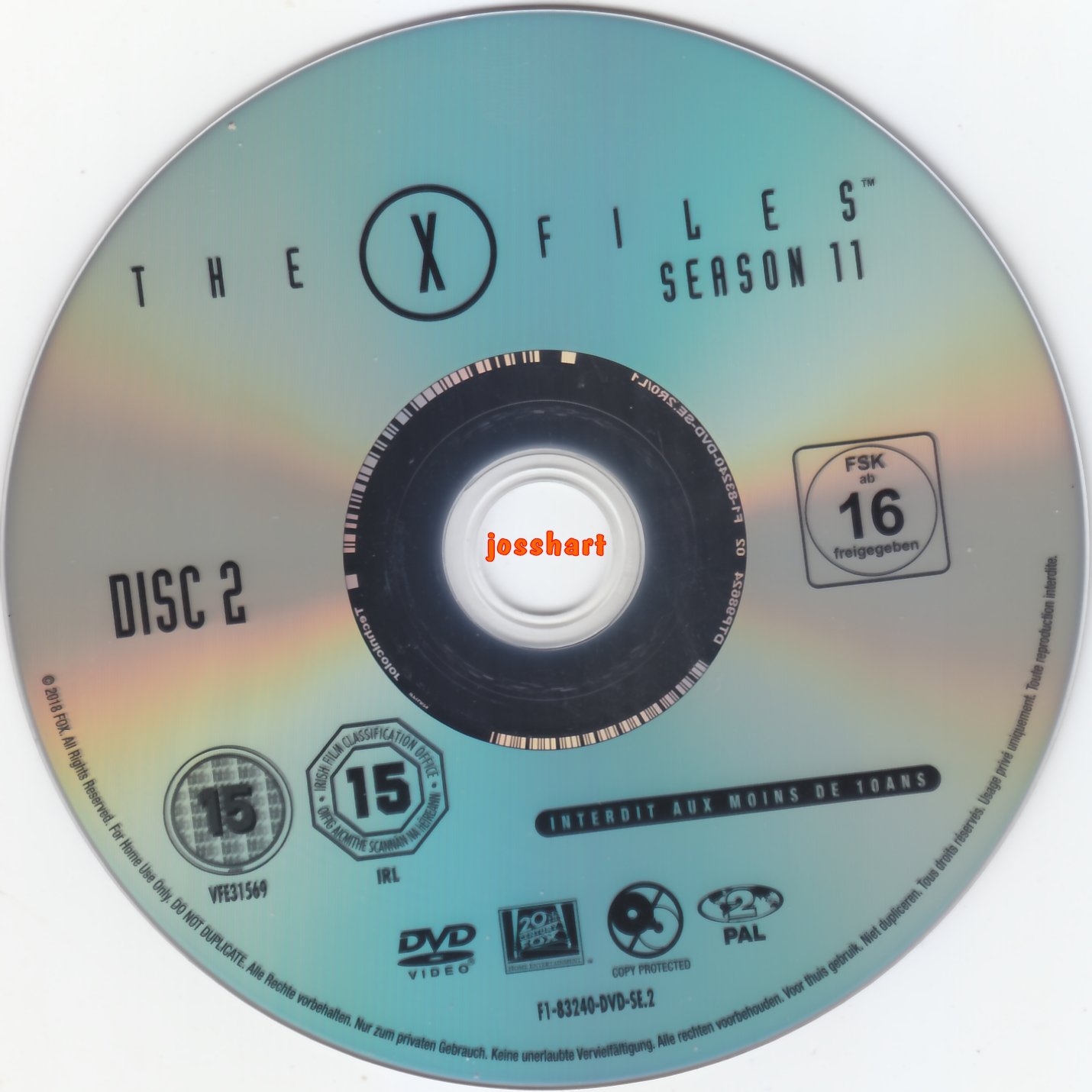 The X Files Saison 11 DVD 2