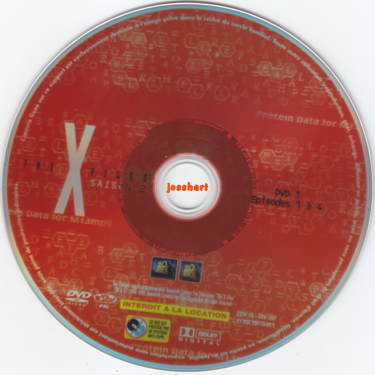 The X Files Saison 2 DVD 1 v2