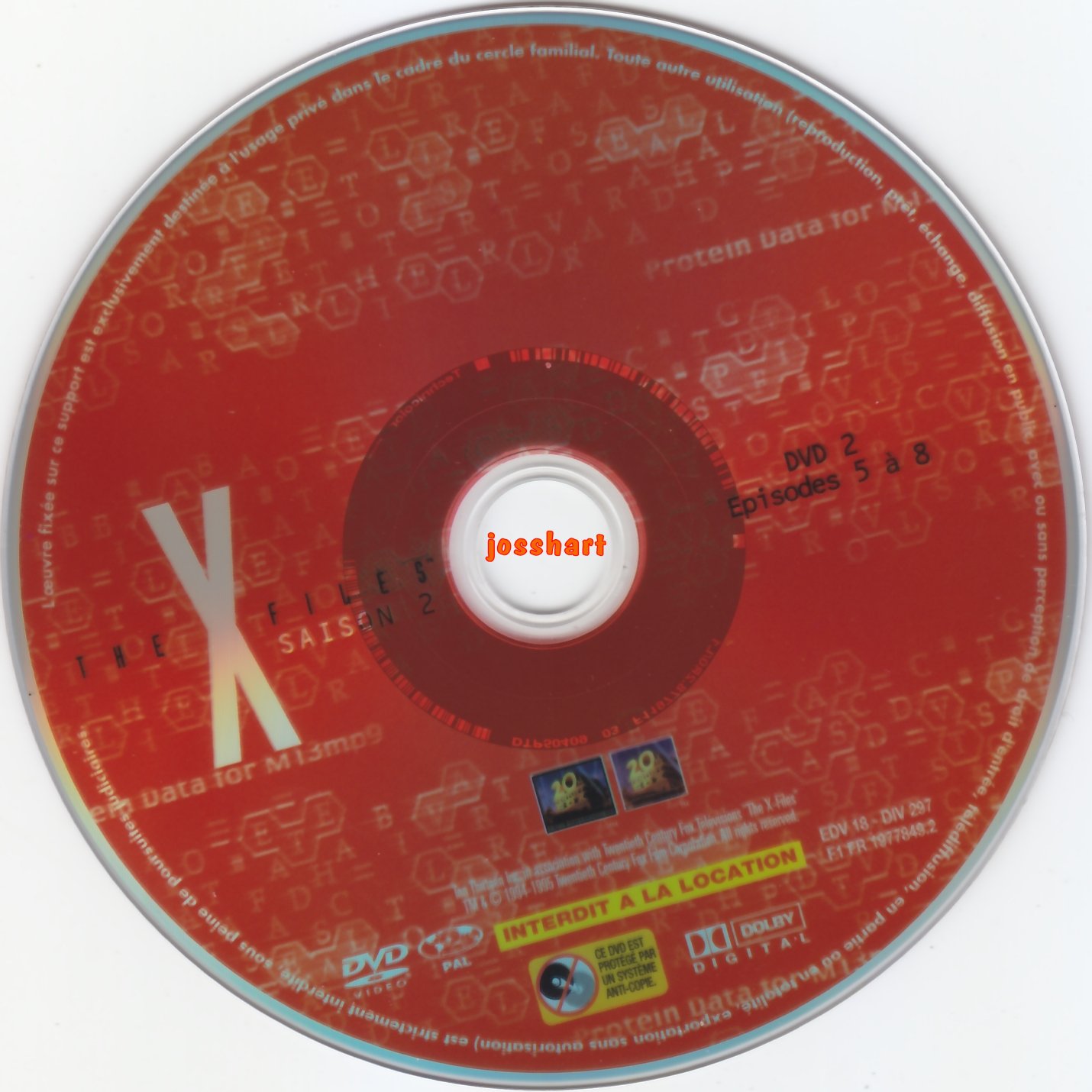 The X Files Saison 2 DVD 2 v2