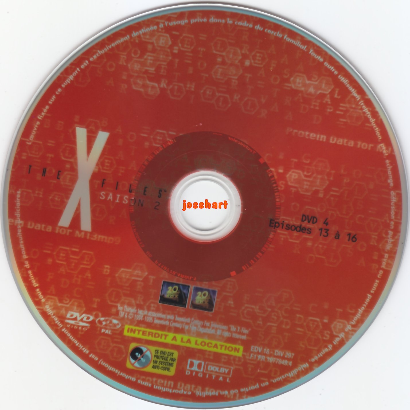 The X Files Saison 2 DVD 4 v2