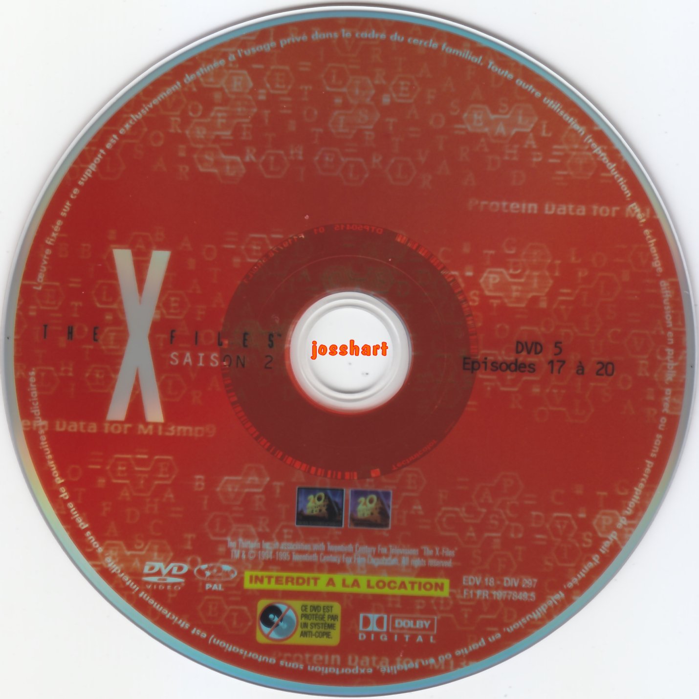 The X Files Saison 2 DVD 5 v2
