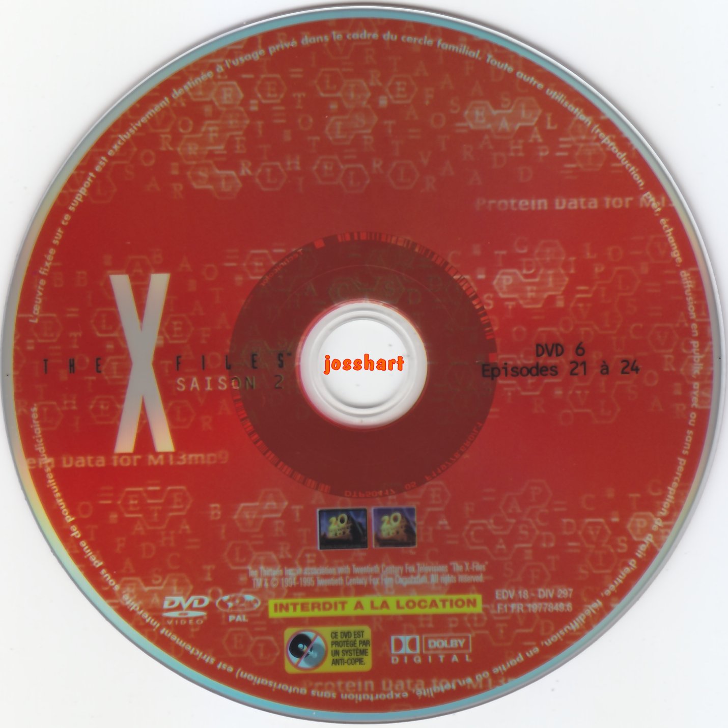 The X Files Saison 2 DVD 6 v2