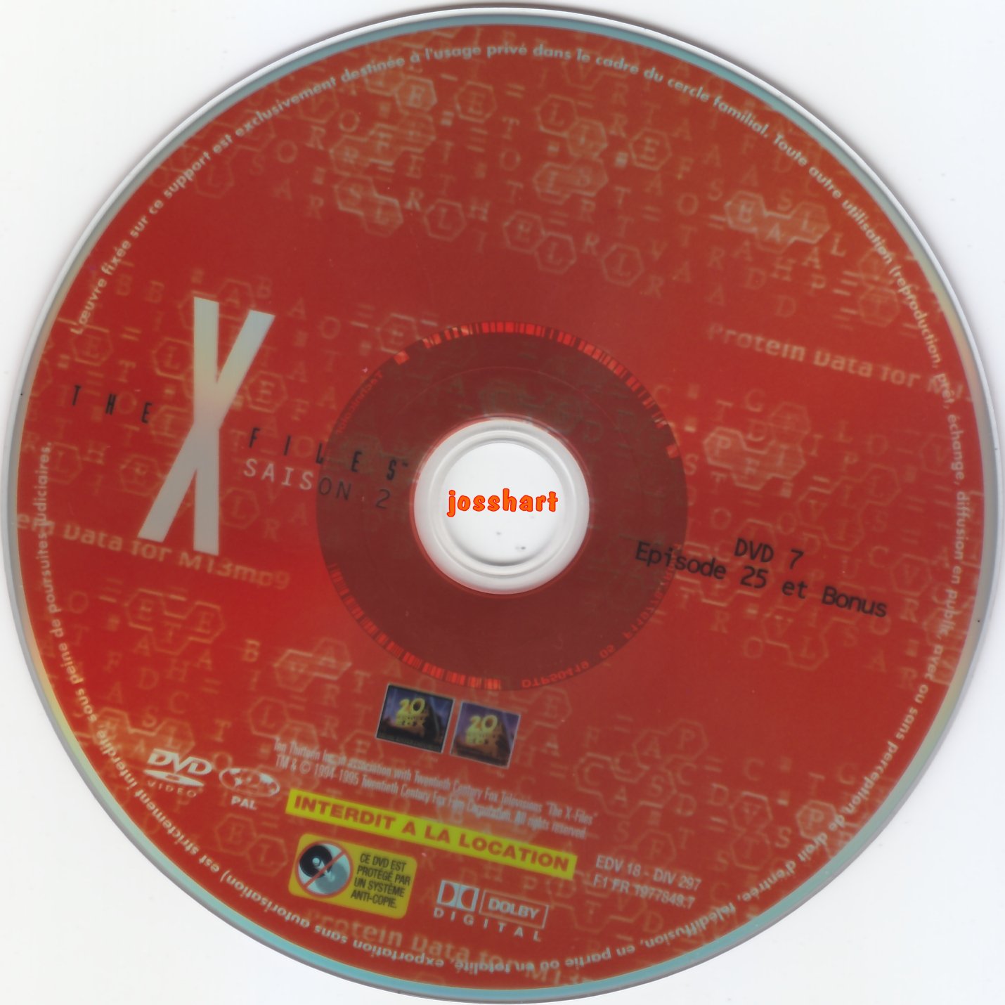 The X Files Saison 2 DVD 7 v2