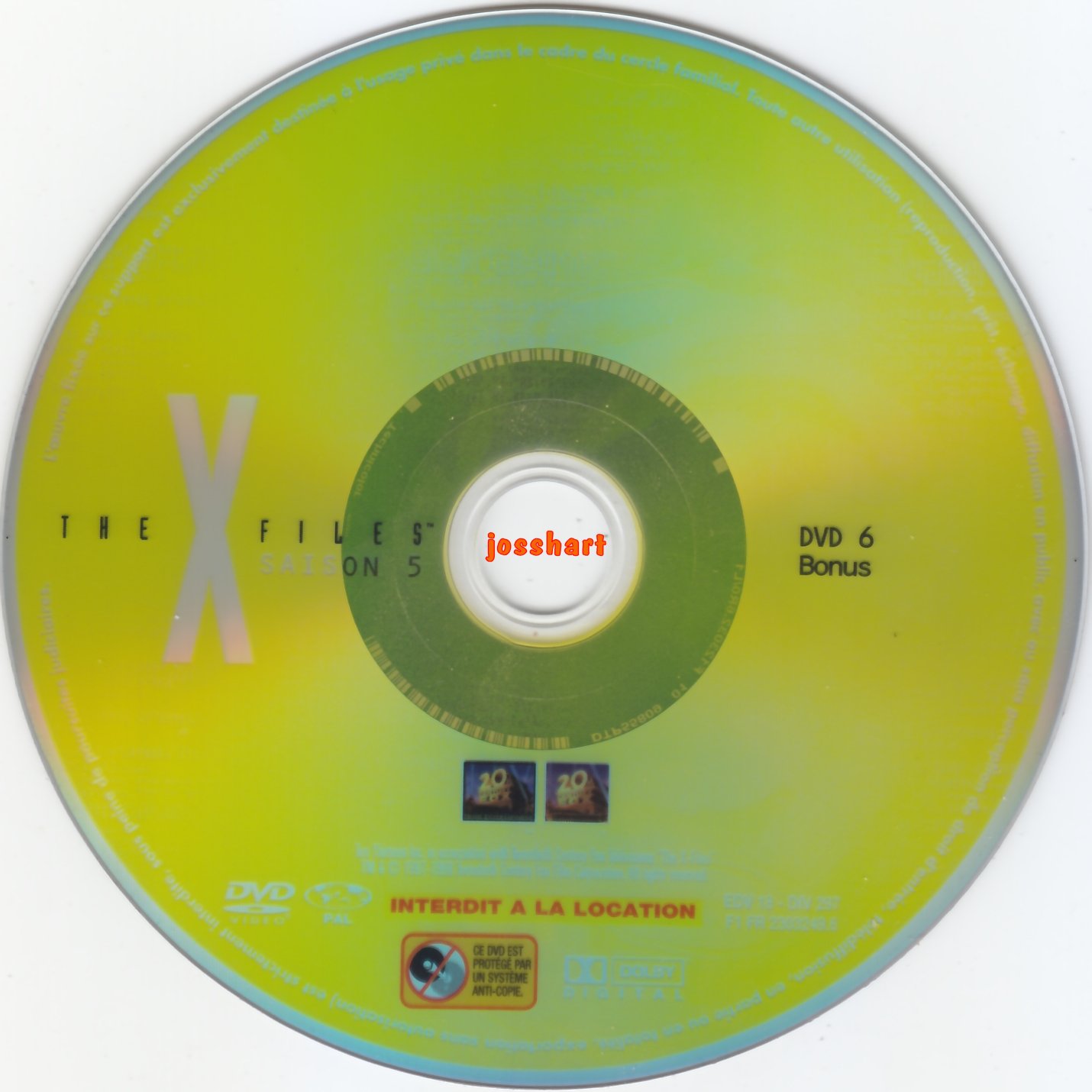 The X Files Saison 5 DVD 6 v2