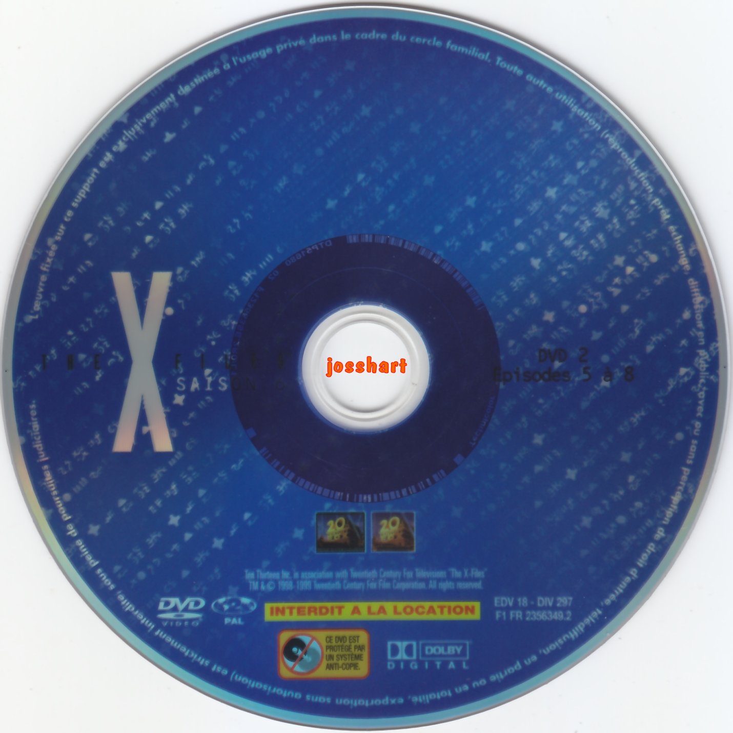 The X Files Saison 6 DVD 2 v2