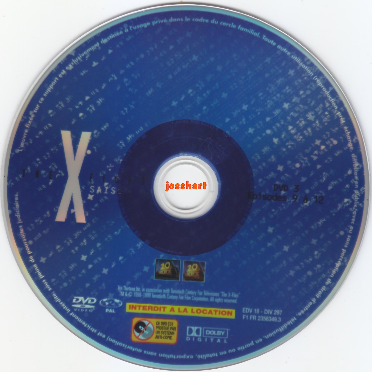 The X Files Saison 6 DVD 3 v2