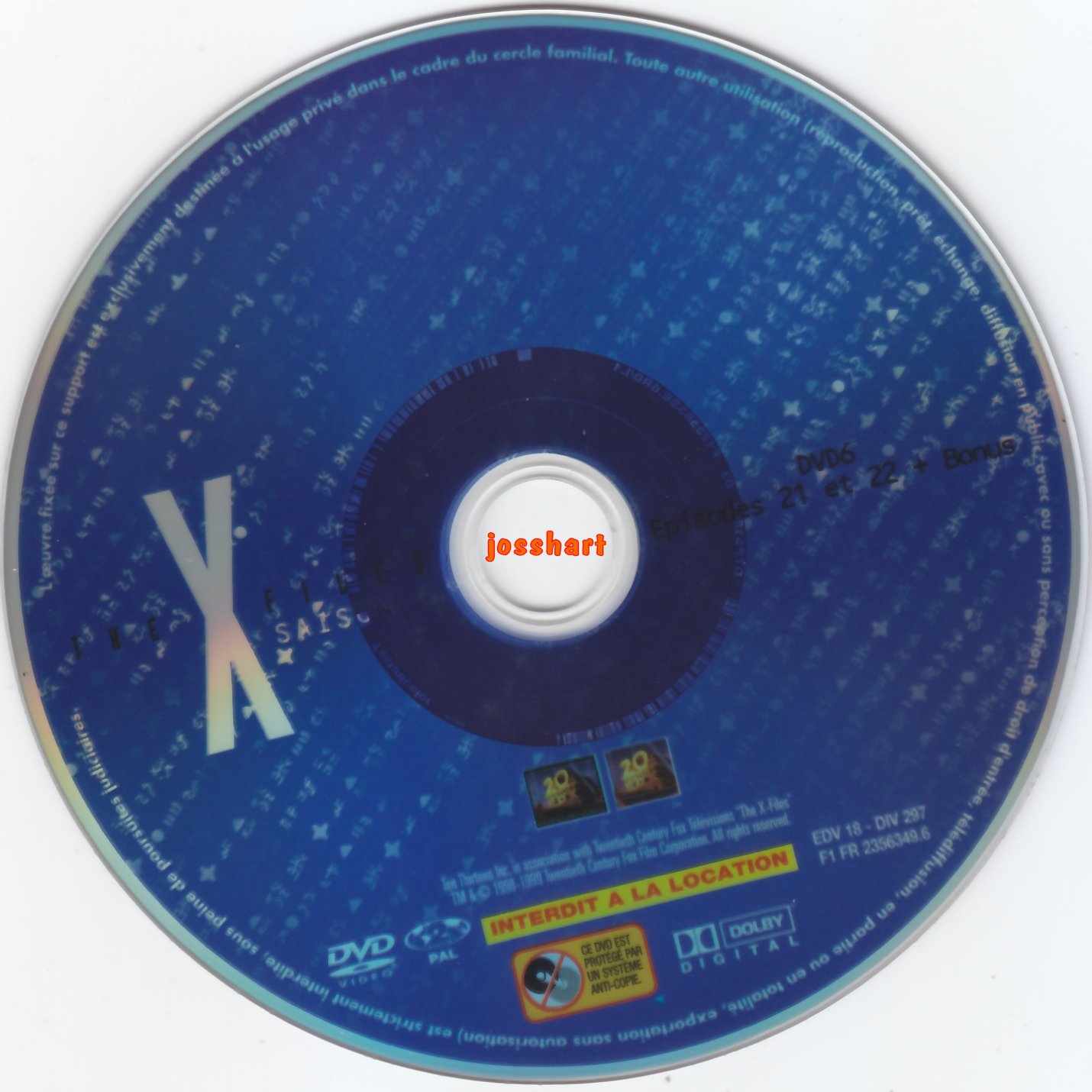 The X Files Saison 6 DVD 6 v2